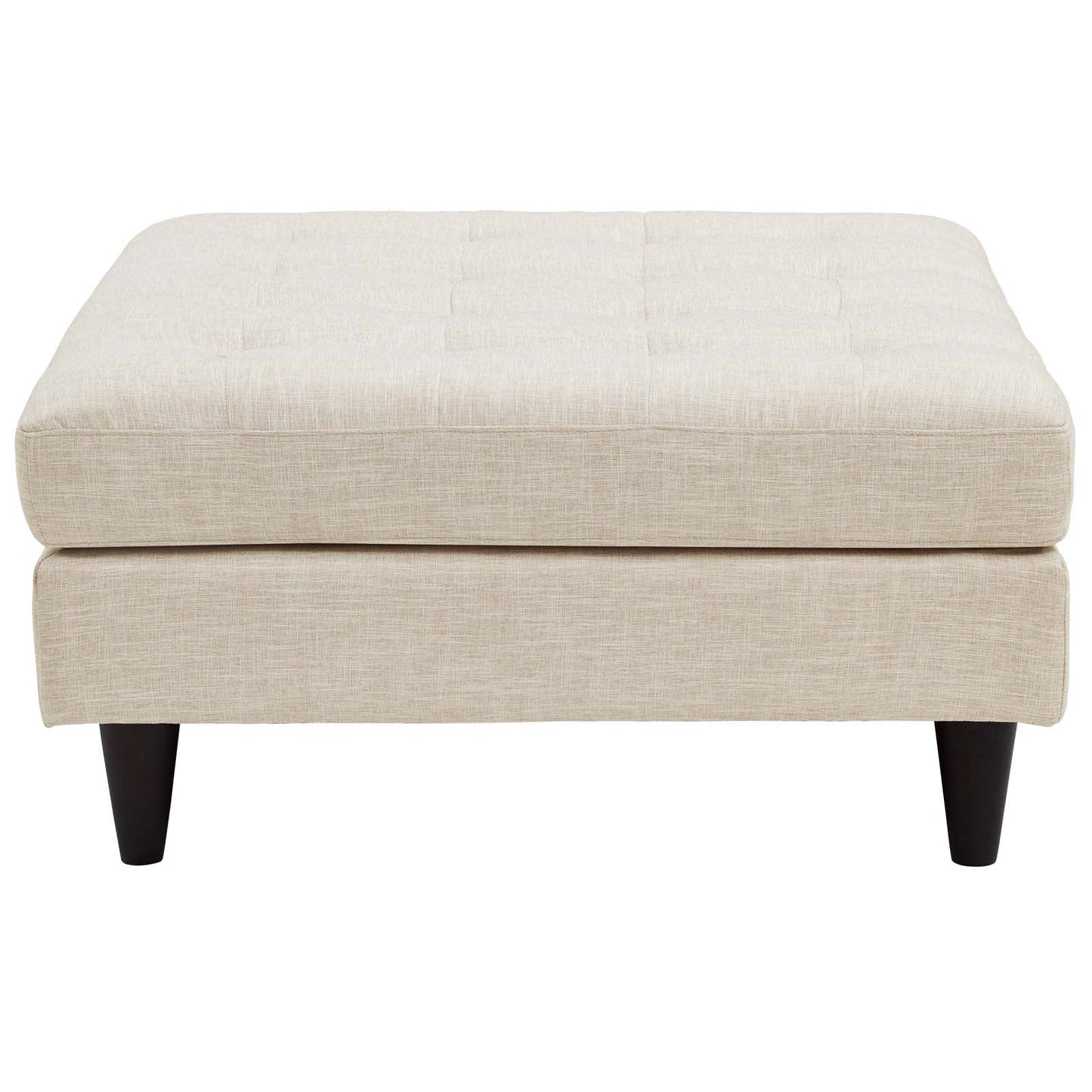 Empress Upholstered Fabric Large Ottoman by Modway