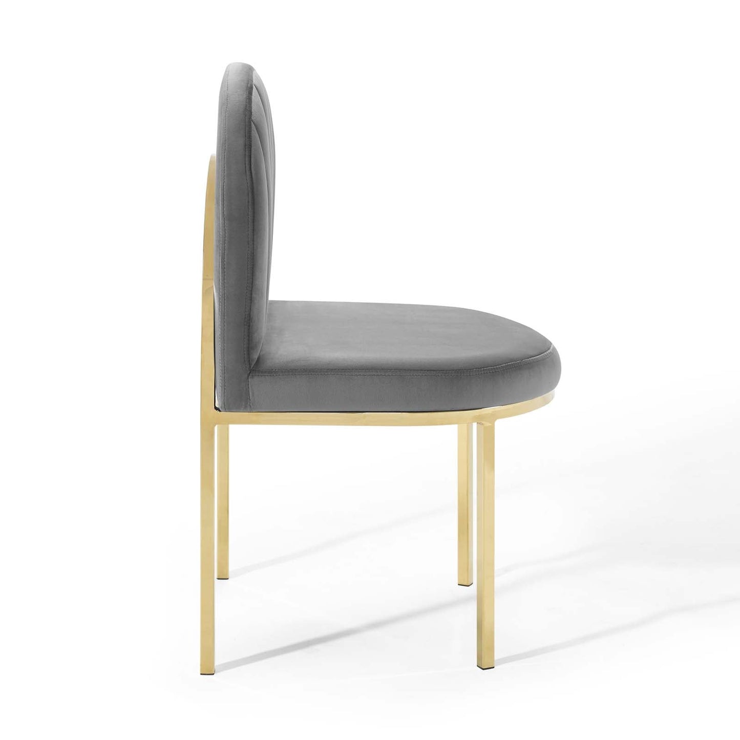 Isla Performance Velvet Dining Side Chair Set of 2 by Modway