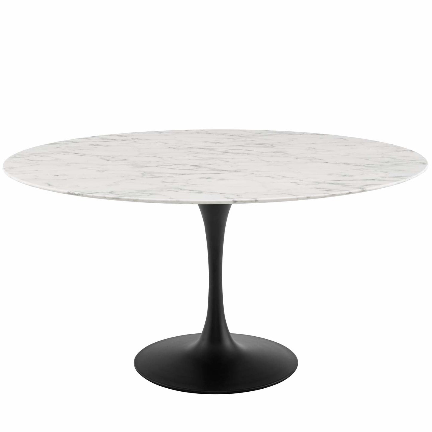 Lippa 60" Round Faux Marble Dining Table by Modway