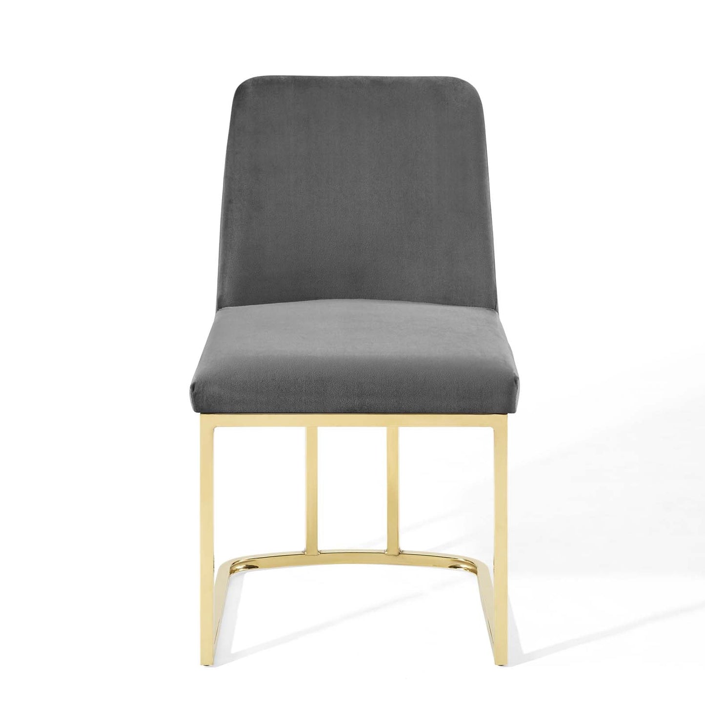 Amplify Sled Base Performance Velvet Dining Side Chair by Modway
