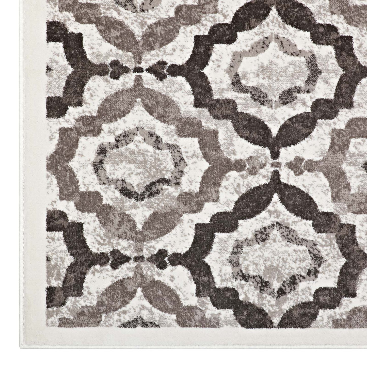 Kalinda Rustic Vintage Moroccan Trellis 5x8 Area Rug by Modway