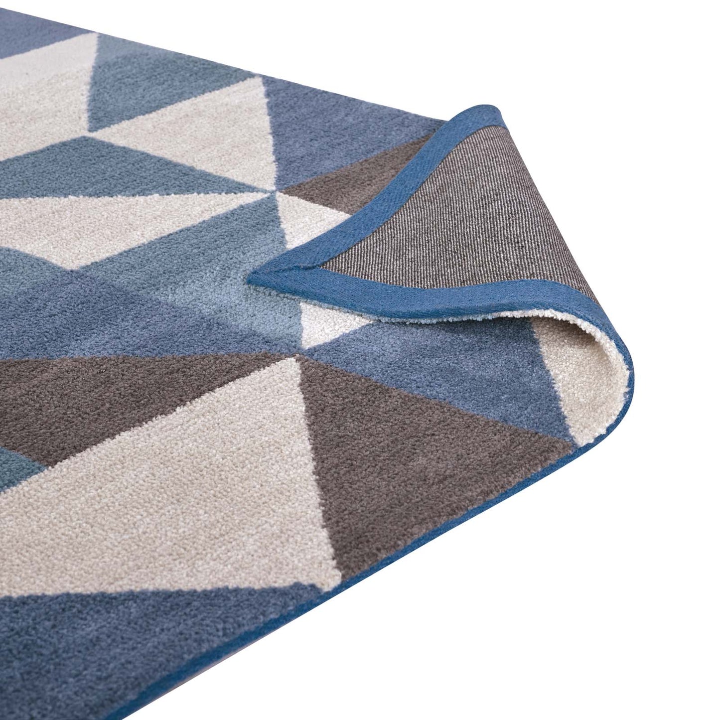 Kahula Geometric Triangle Mosaic 5x8 Area Rug by Modway