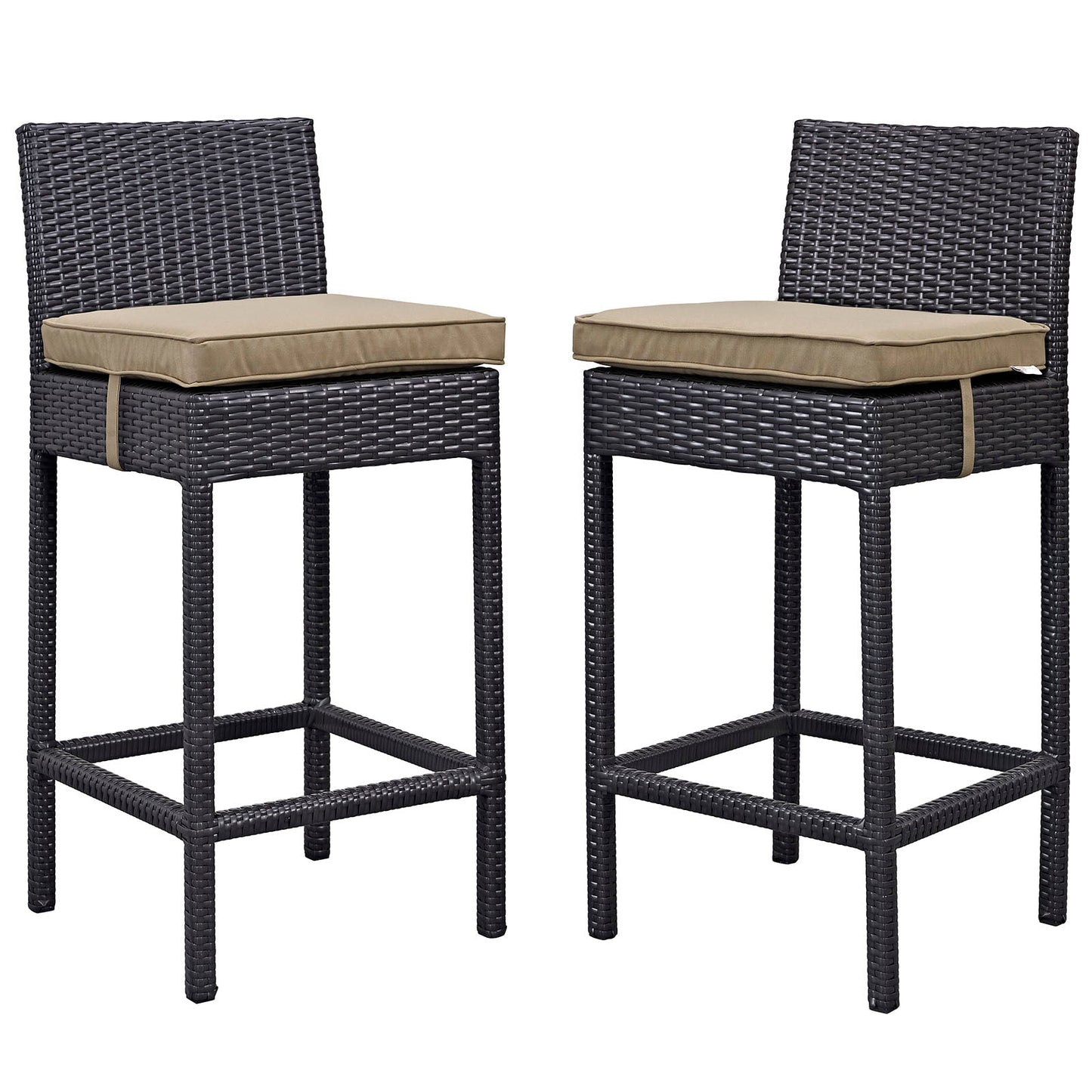 Lift Outdoor Patio Bar Stool Set of 2 by Modway