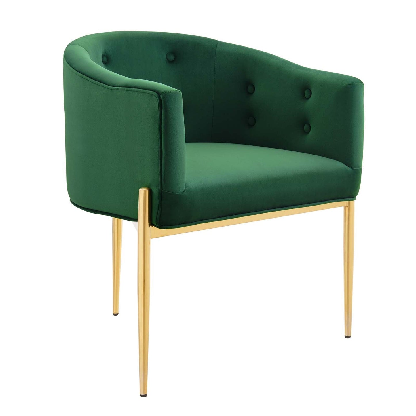 Savour Tufted Performance Velvet Accent Chairs Set of 2 by Modway