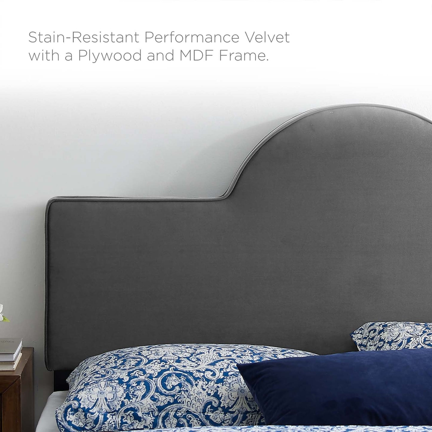 Dawn Performance Velvet Twin Headboard by Modway