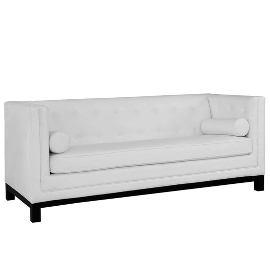 Imperial Bonded Leather Sofa by Modway
