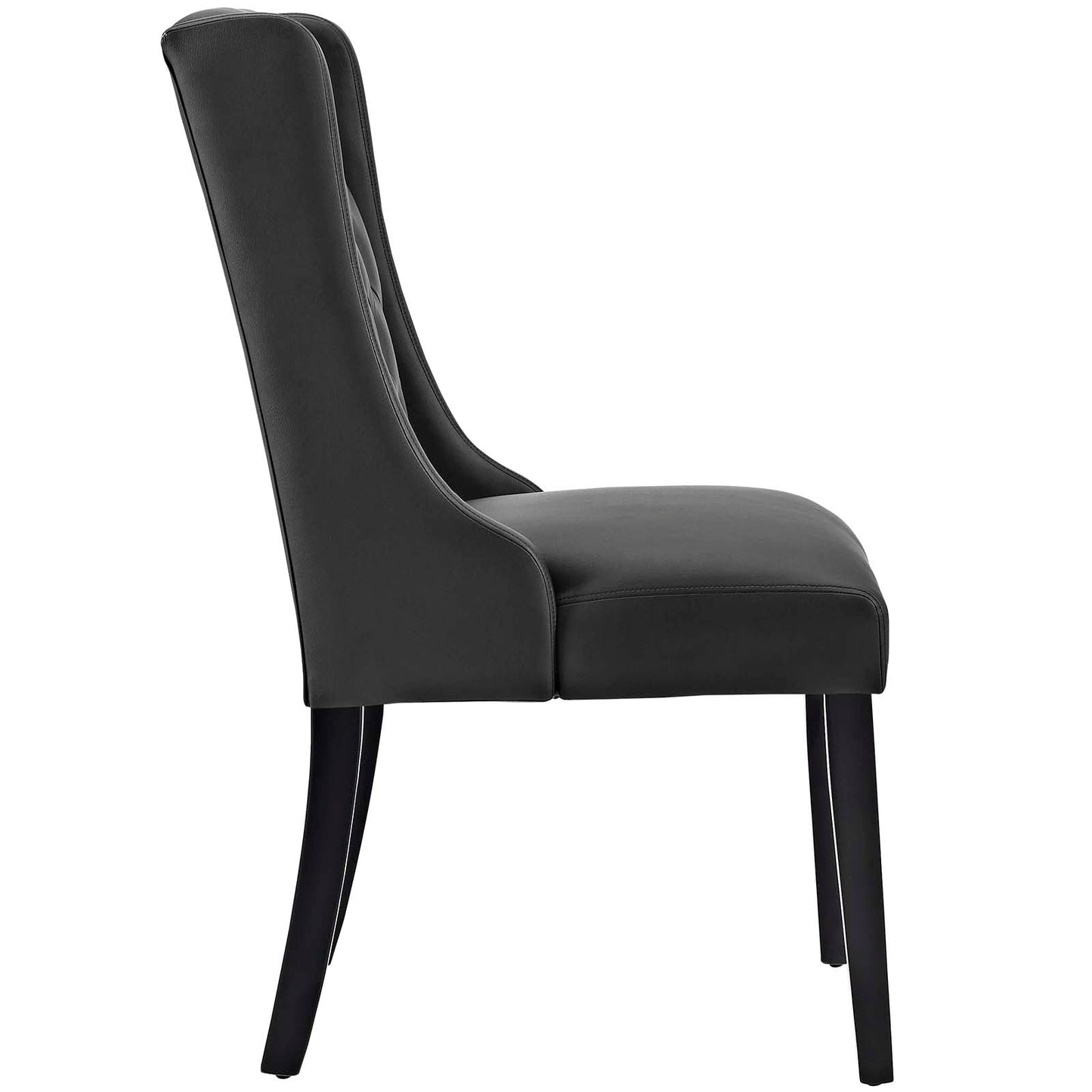 Baronet Button Tufted Vegan Leather Dining Chair by Modway