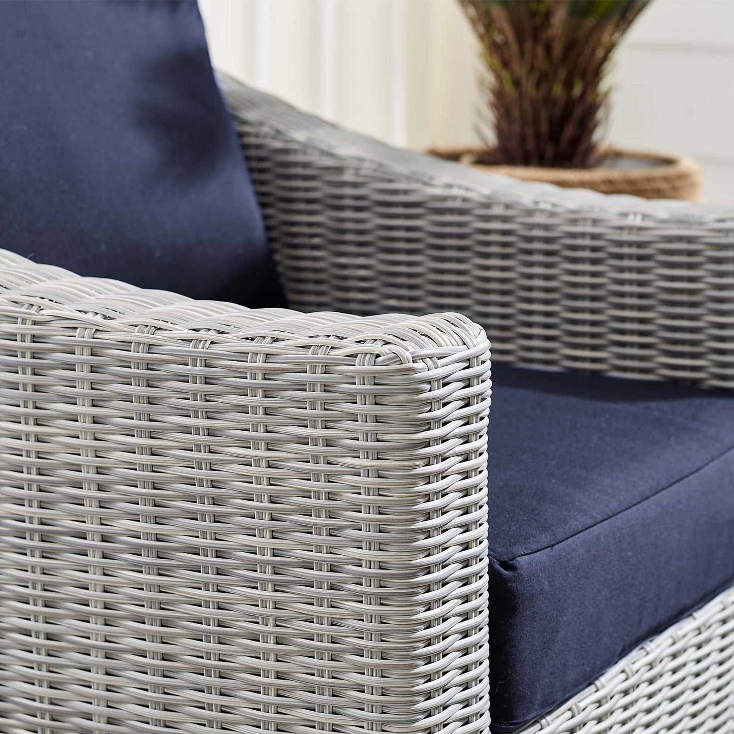 Conway Sunbrella¨ Outdoor Patio Wicker Rattan Armchair by Modway
