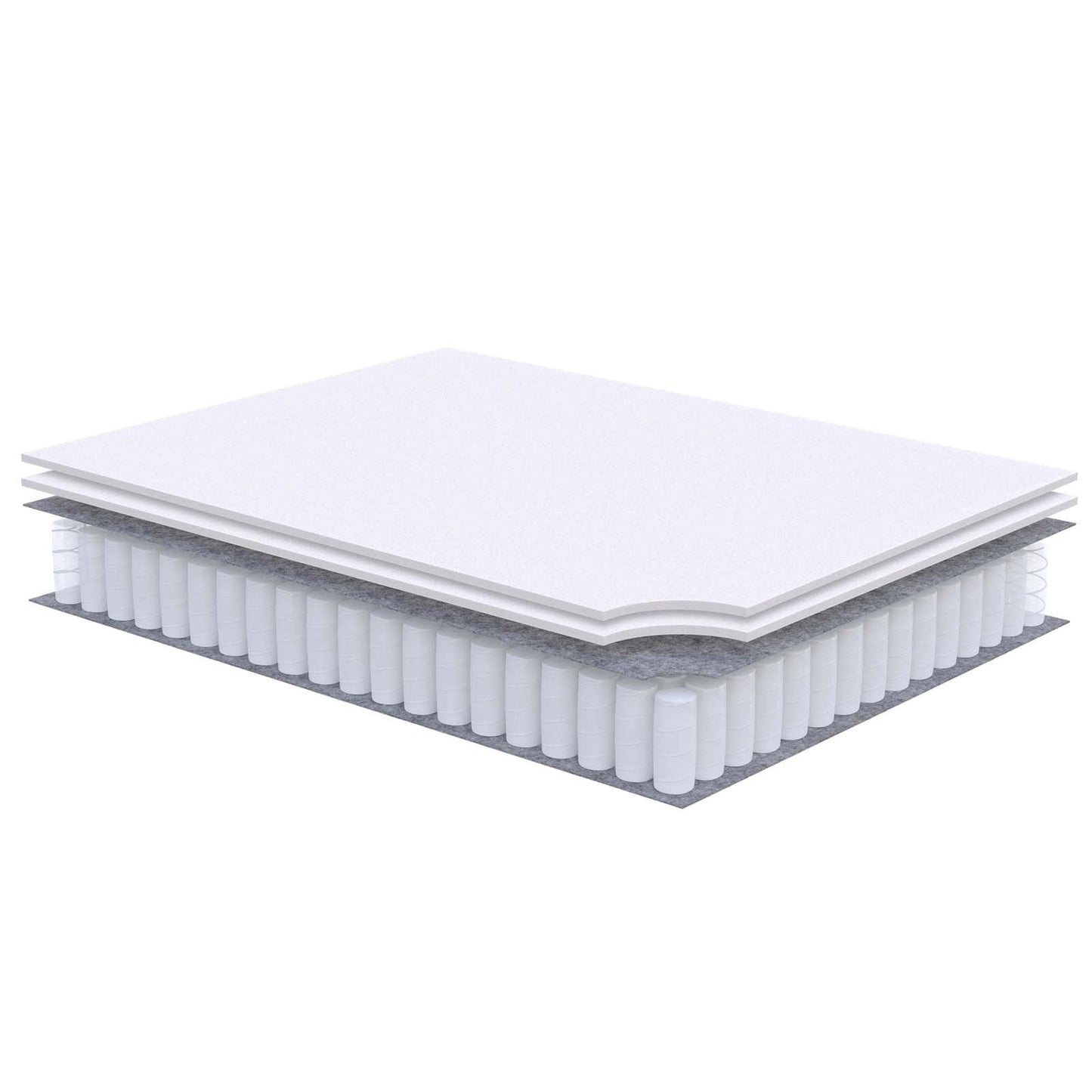 Jenna 10" Innerspring and Foam Twin XL Mattress by Modway