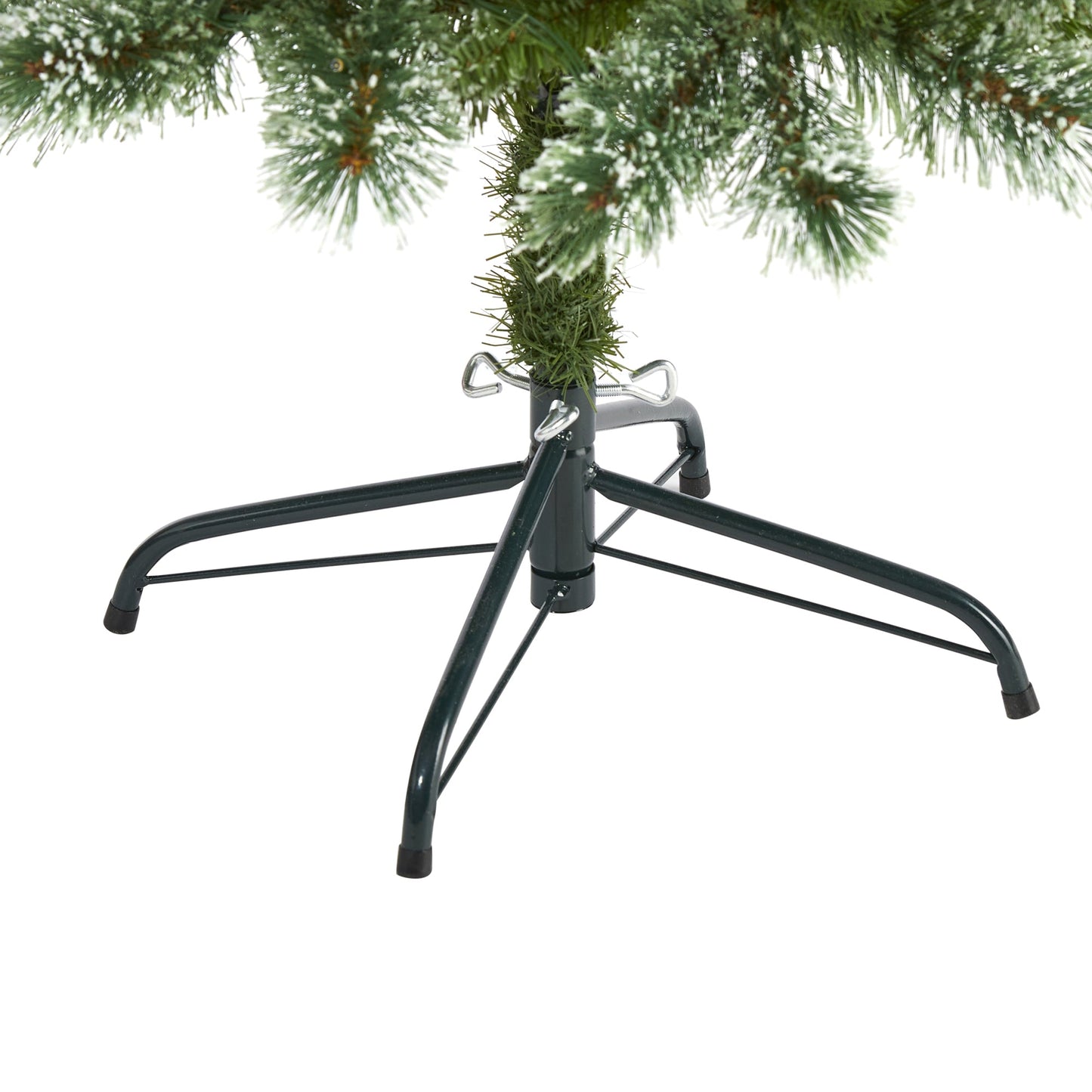 5' Wisconsin Slim Snow Tip Pine Artificial Christmas Tree w/ 150 Clear LED Light