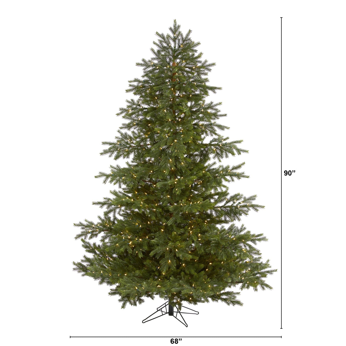 7.5' South Carolina Spruce Real Touch Artificial Christmas Tree