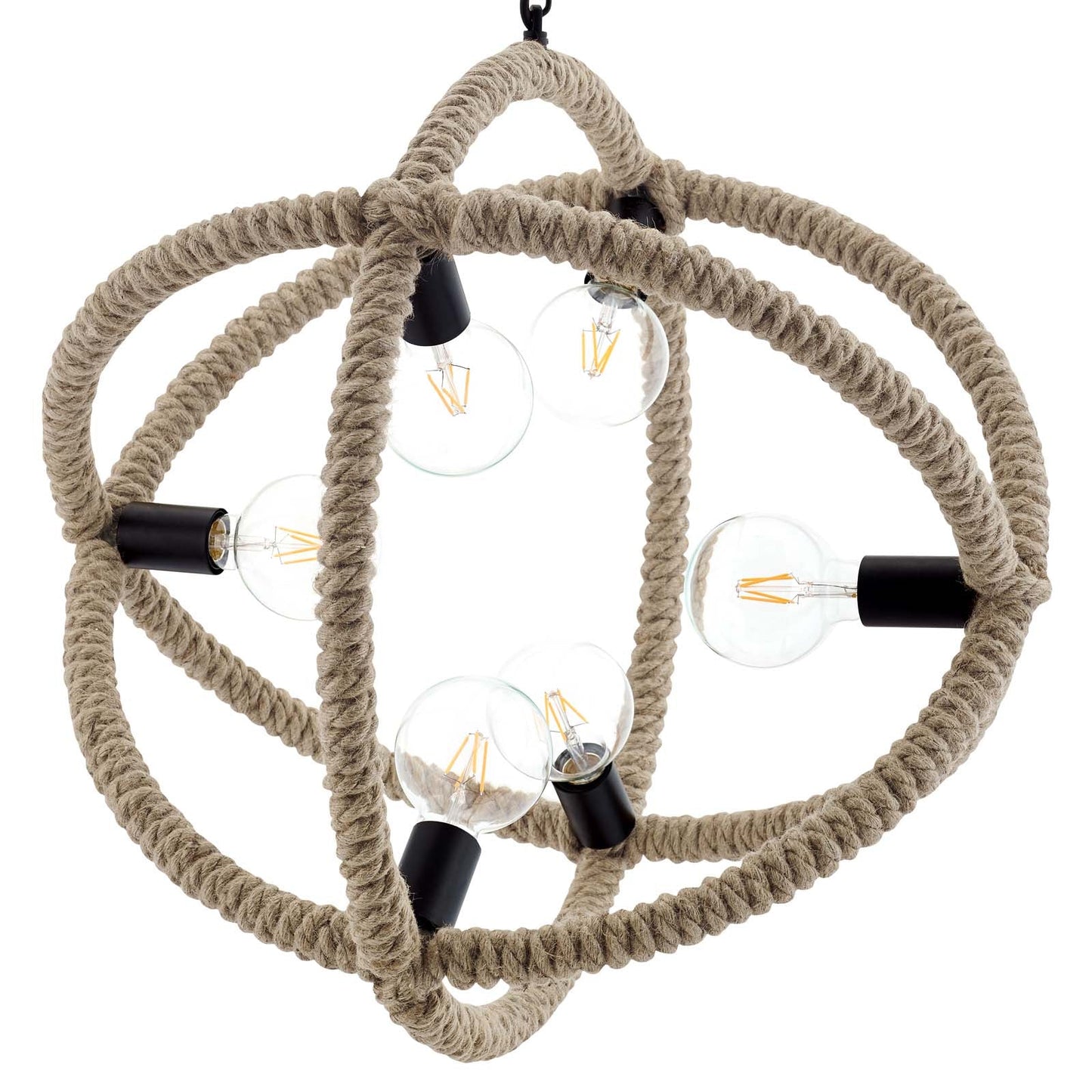 Transpose Rope Pendant Chandelier by Modway