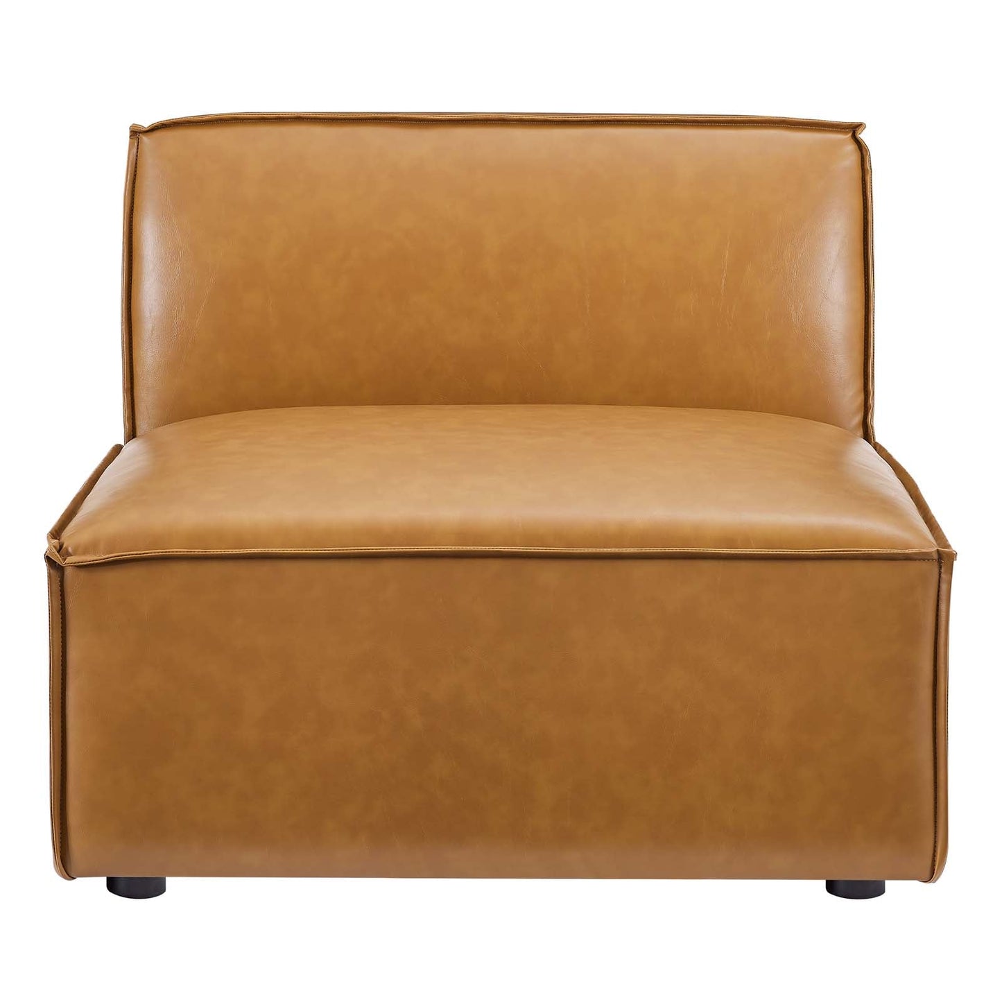 Restore 7-Piece Vegan Leather Sectional Sofa by Modway