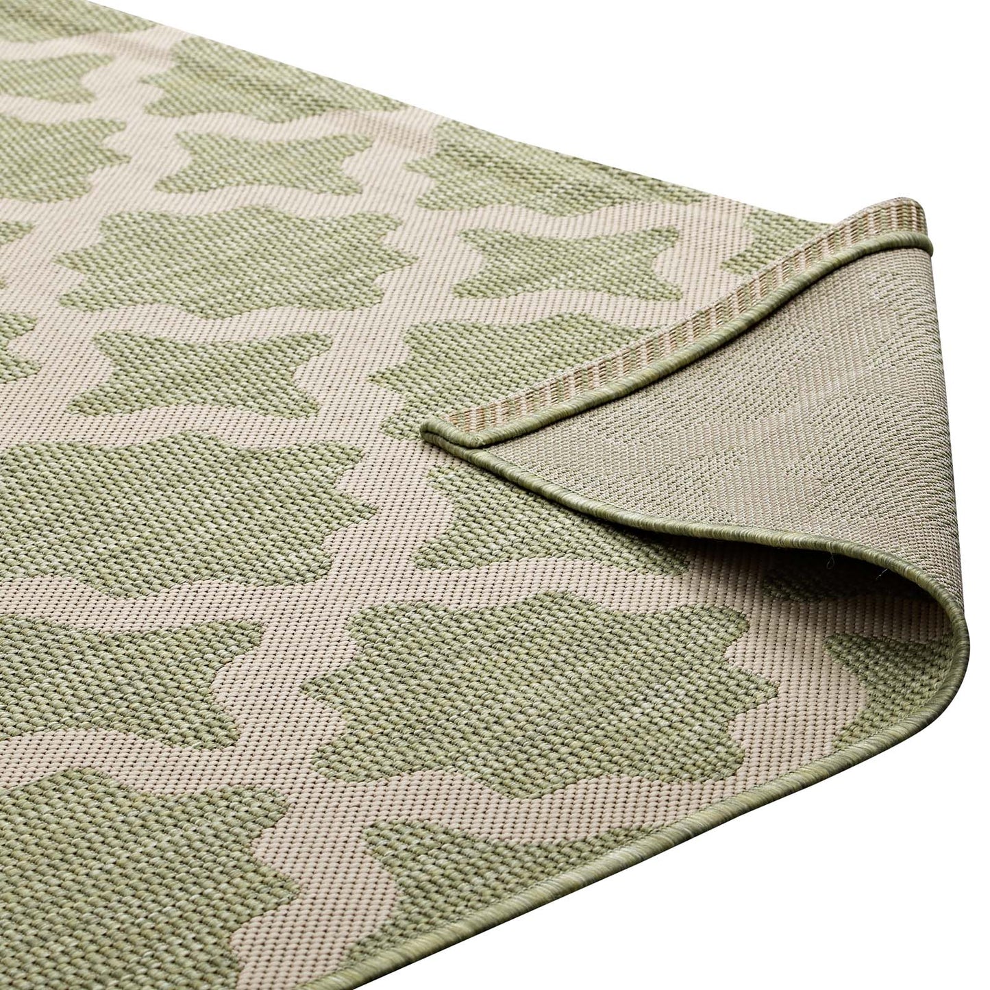 Cerelia Moroccan Trellis Indoor and Outdoor 8x10 Area Rug by Modway