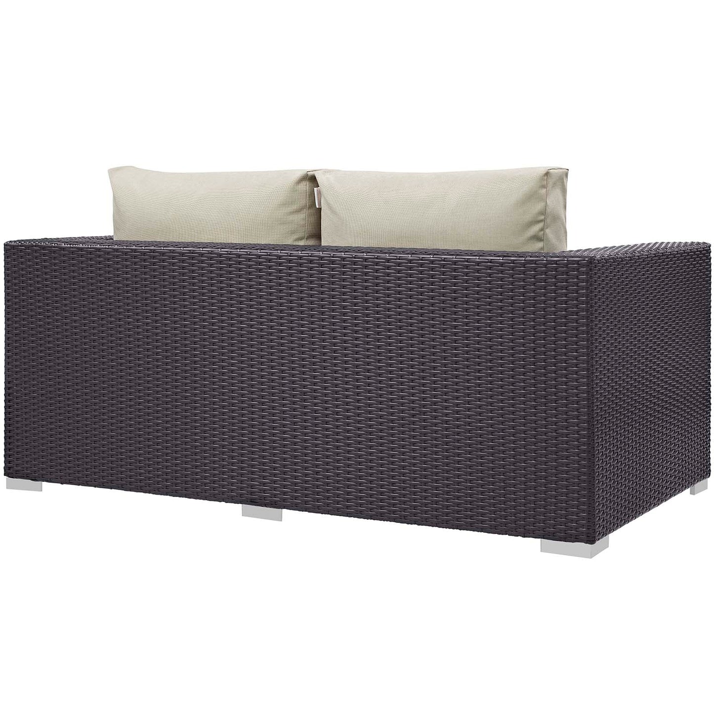 Convene 4 Piece Set Outdoor Patio with Fire Pit by Modway