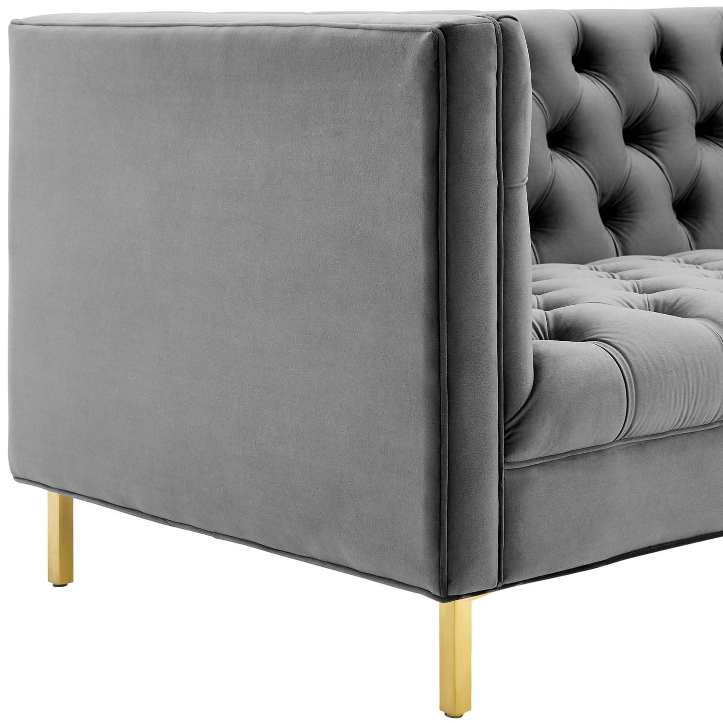 Delight Tufted Button Performance Velvet Sofa by Modway