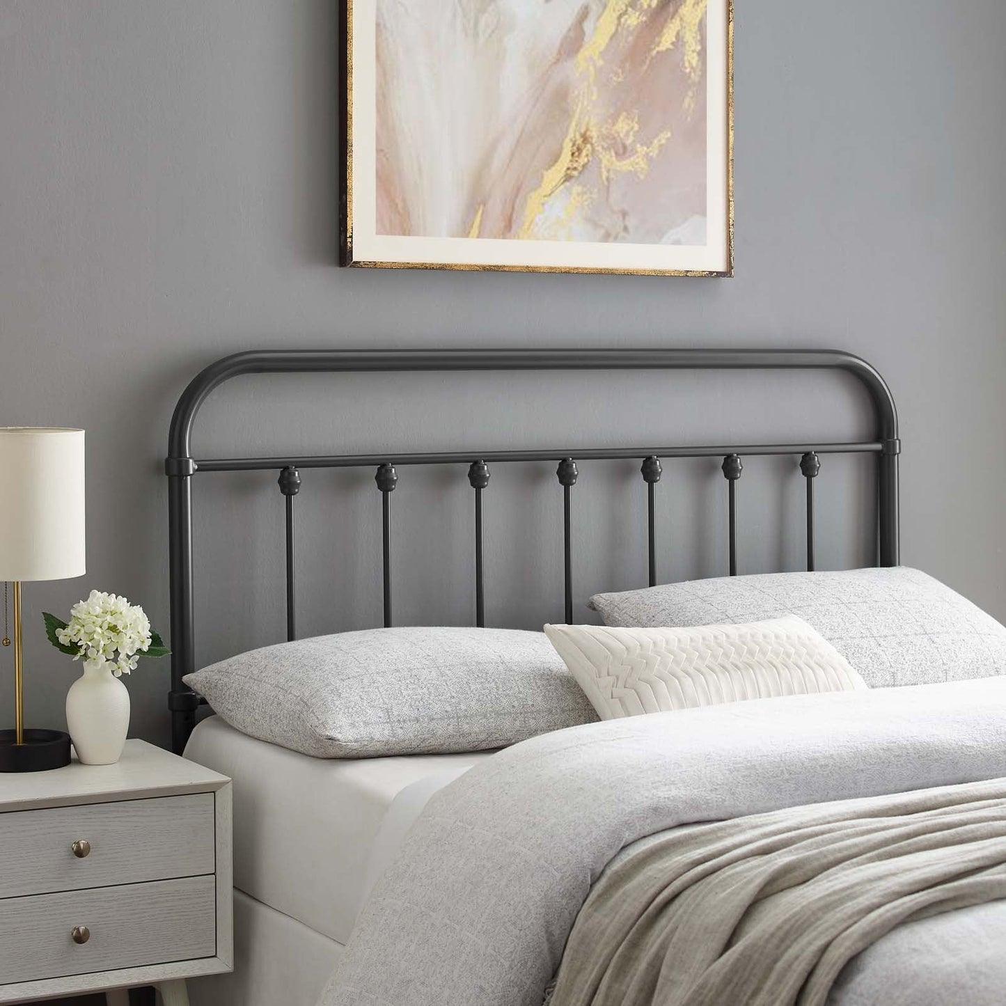 Sage Metal Queen Headboard by Modway