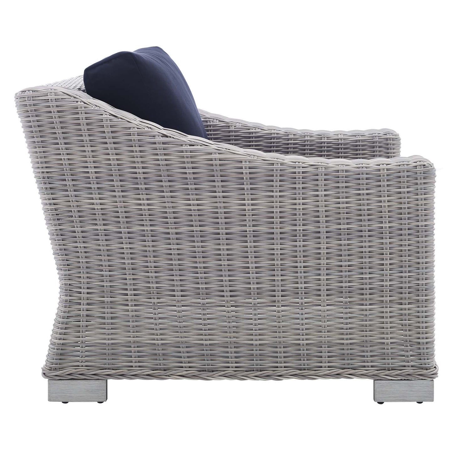 Conway 4-Piece Sunbrella¨ Outdoor Patio Wicker Rattan Furniture Set by Modway