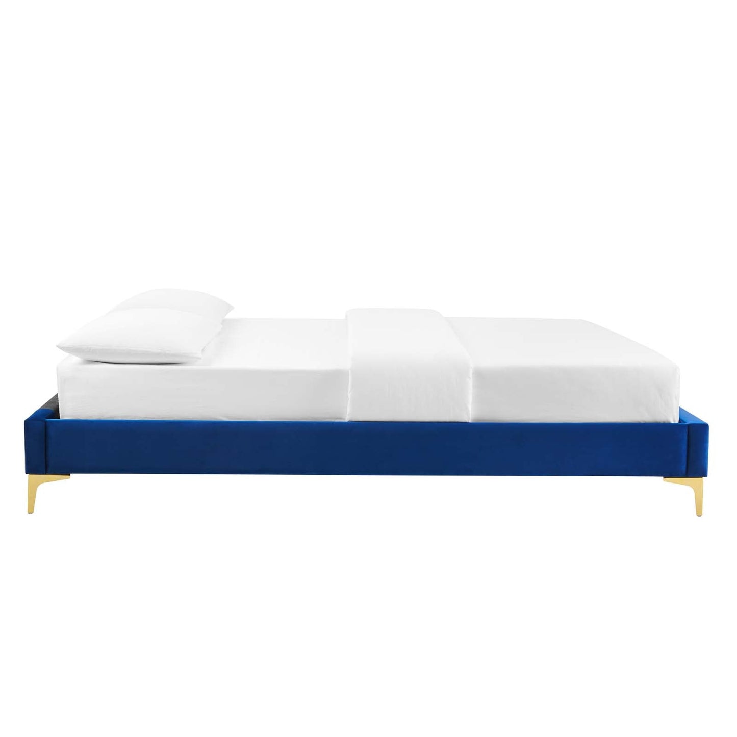 Sutton Performance Velvet Twin Bed Frame by Modway