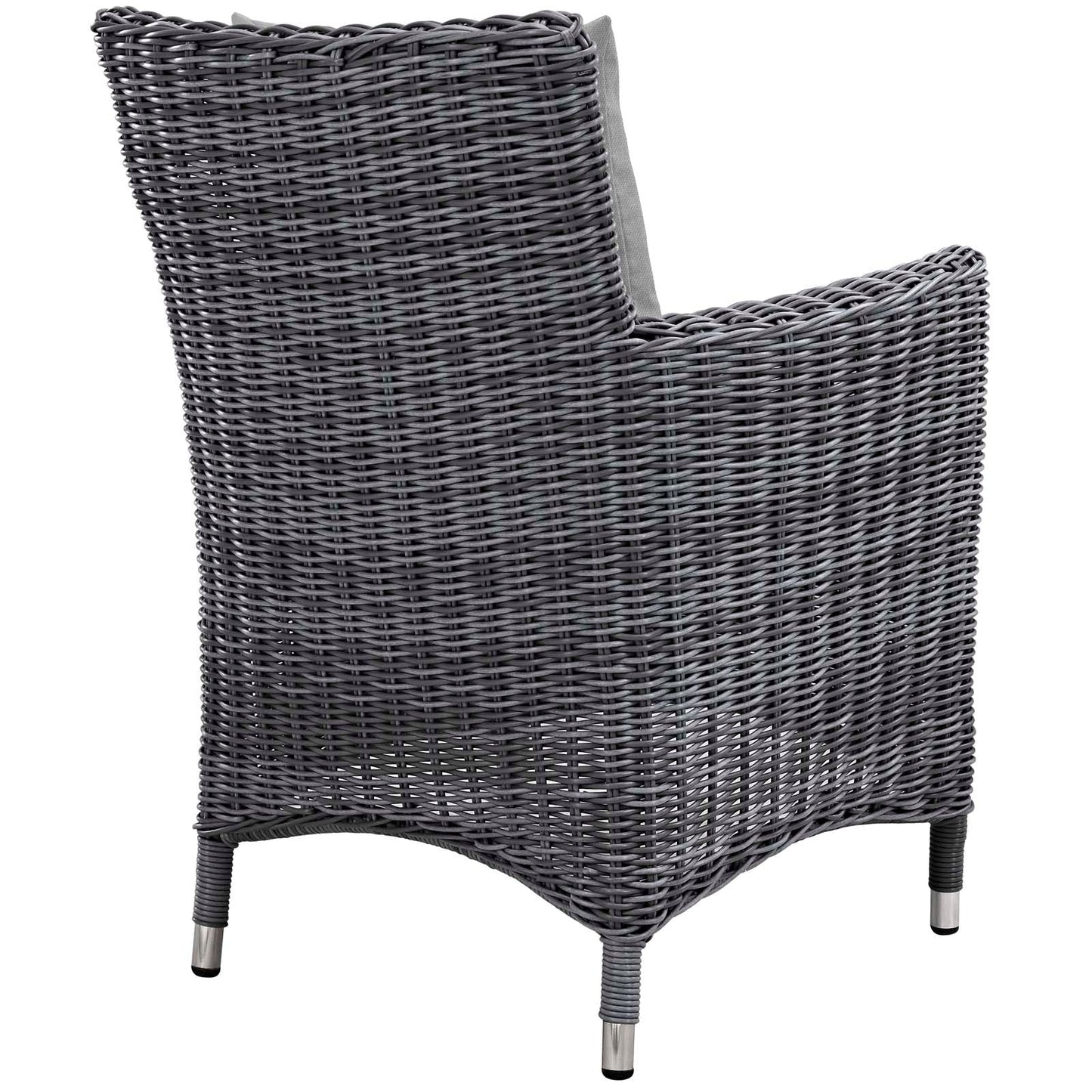 Summon 4 Piece Outdoor Patio Sunbrella¨ Dining Set by Modway