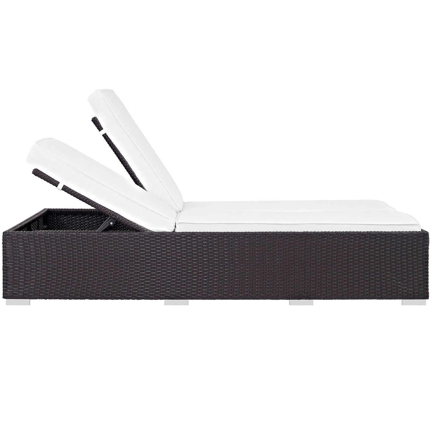Convene Double Outdoor Patio Chaise by Modway