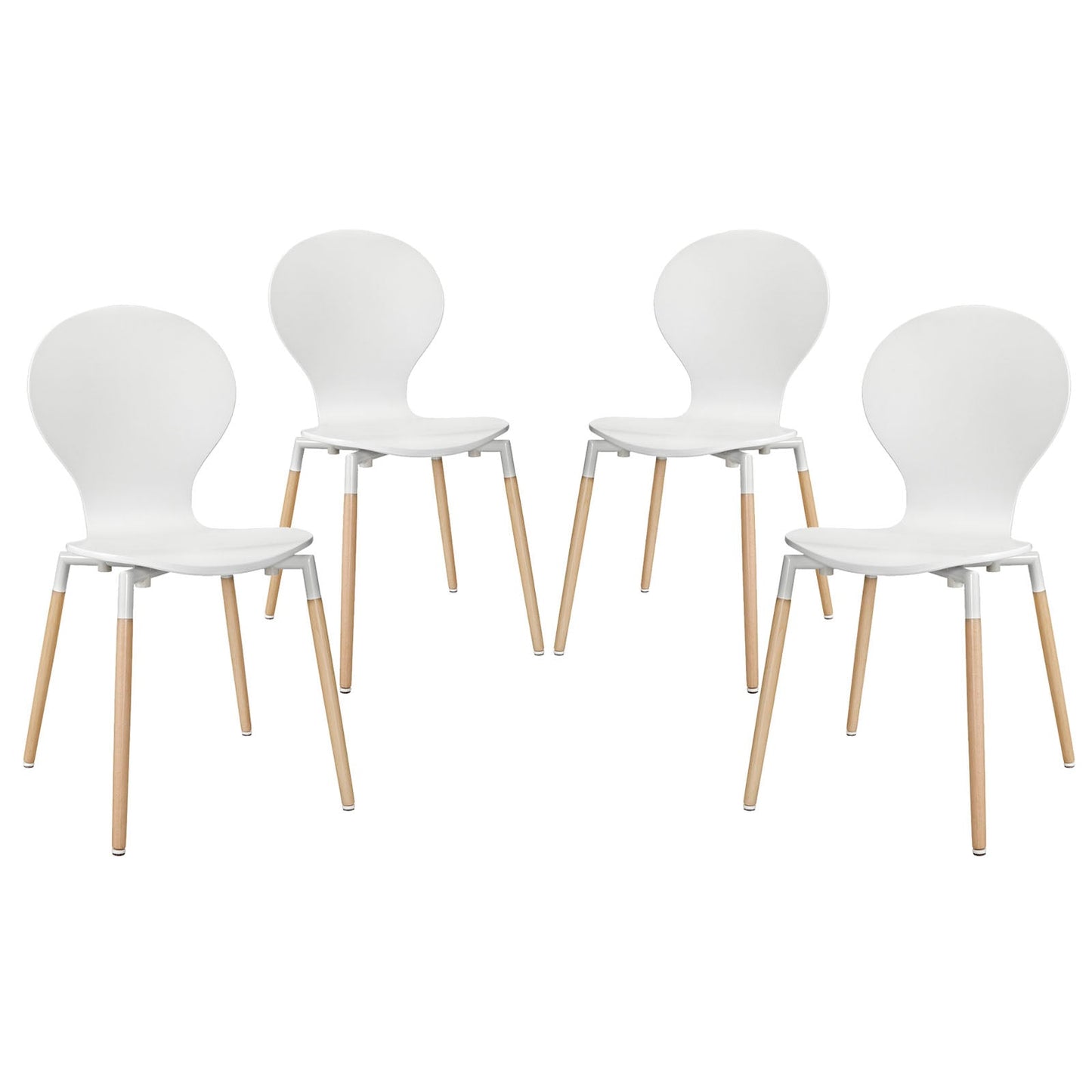 Path Dining Chair Set of 4 by Modway
