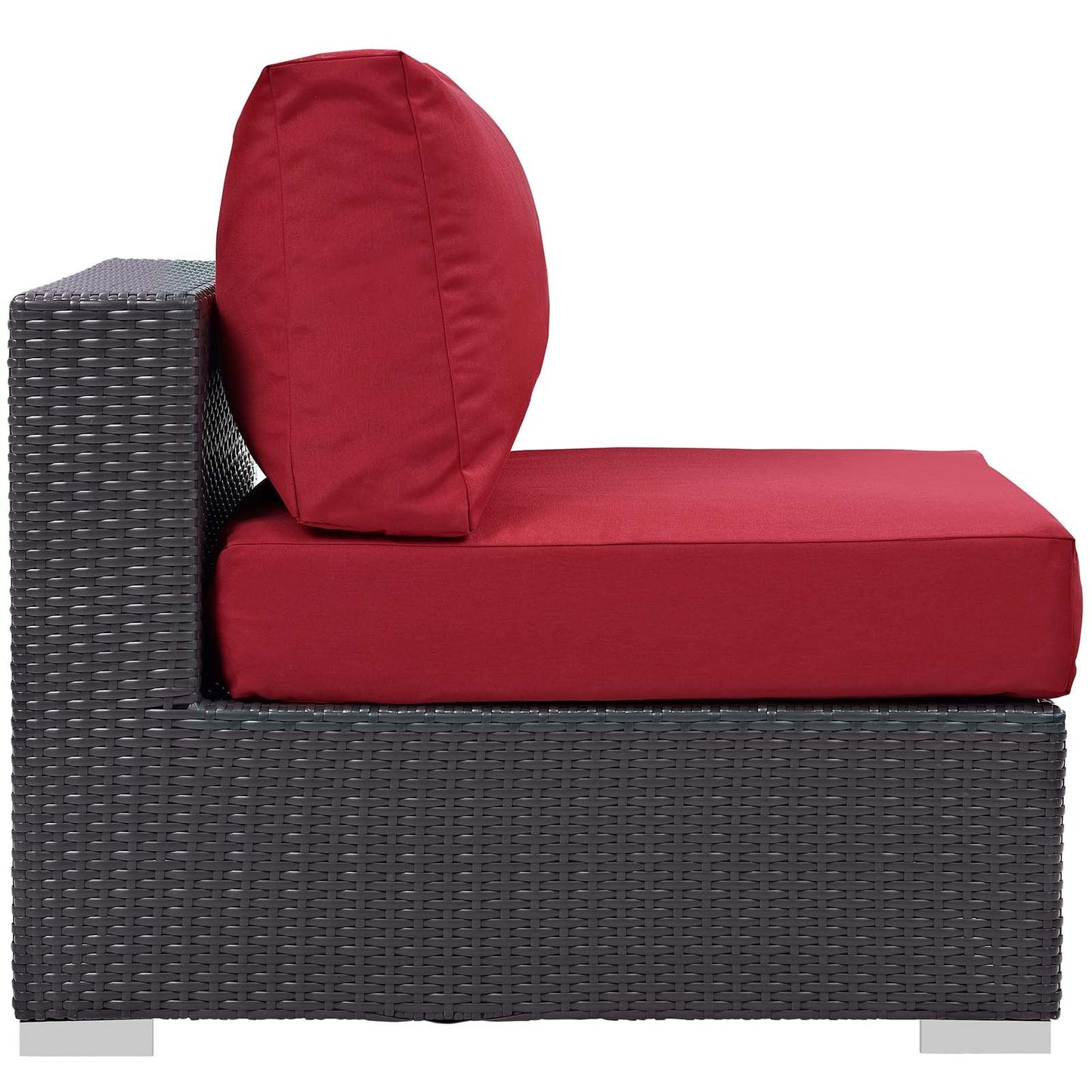 Convene 5 Piece Set Outdoor Patio with Fire Pit by Modway