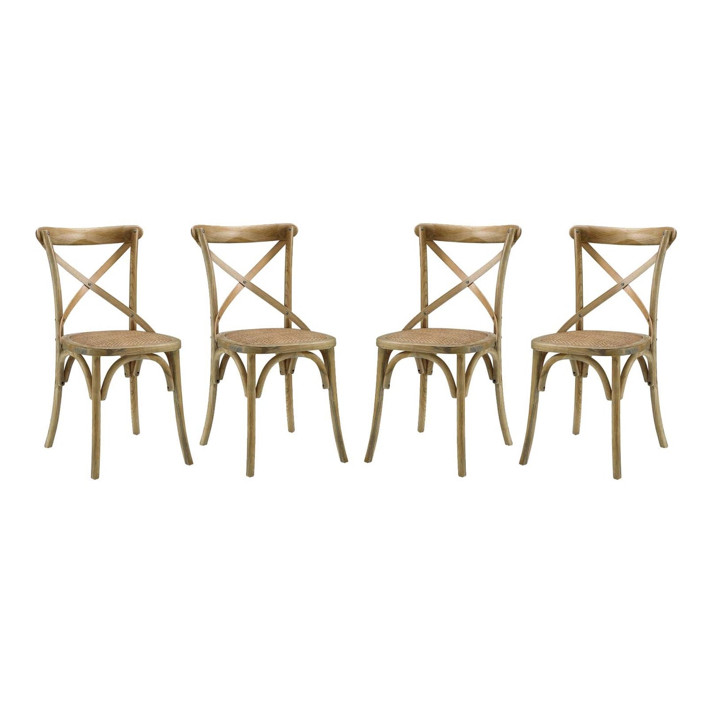 Gear Dining Side Chair Set of 4 by Modway