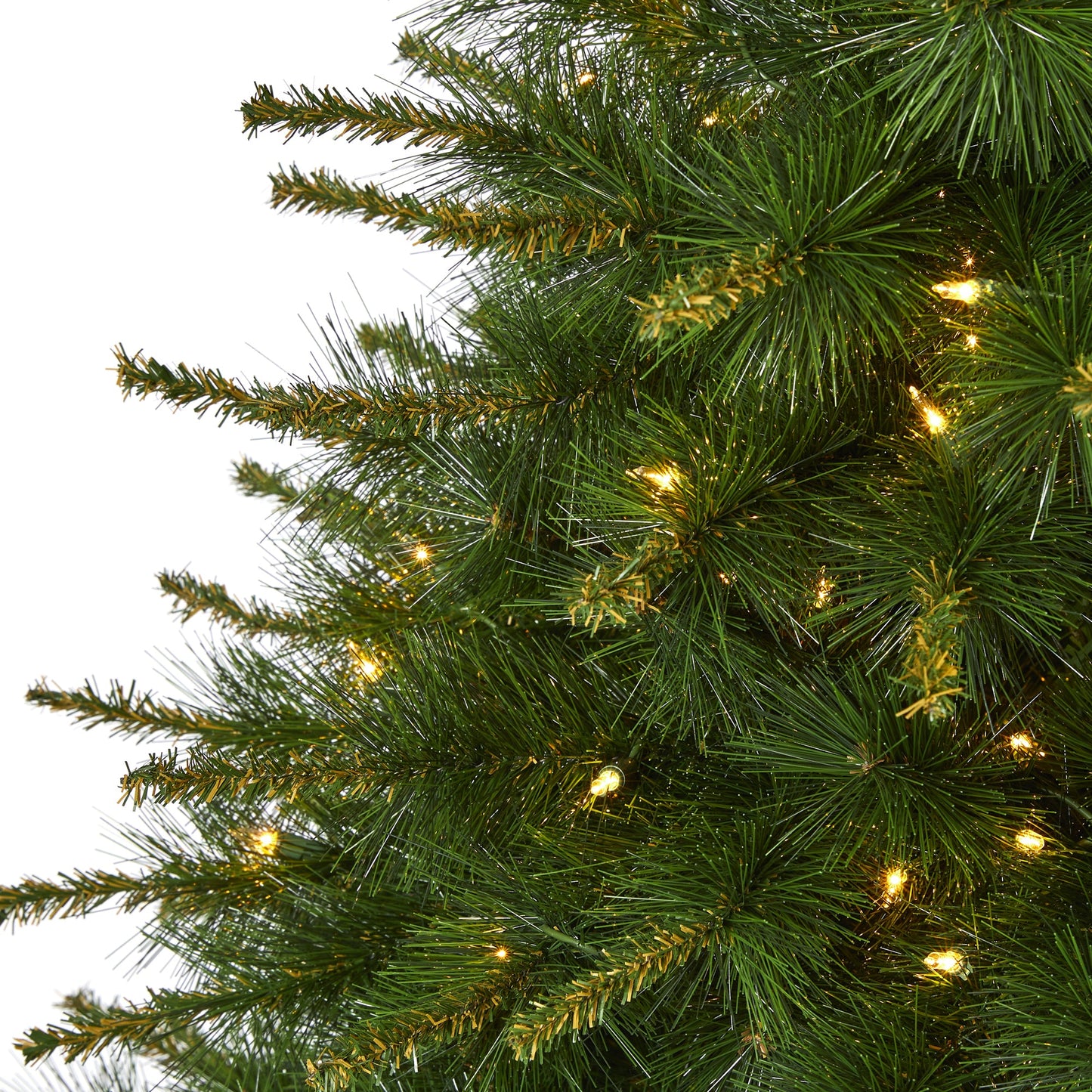 5' New England Pine Artificial Christmas Tree with 200 Clear Lights