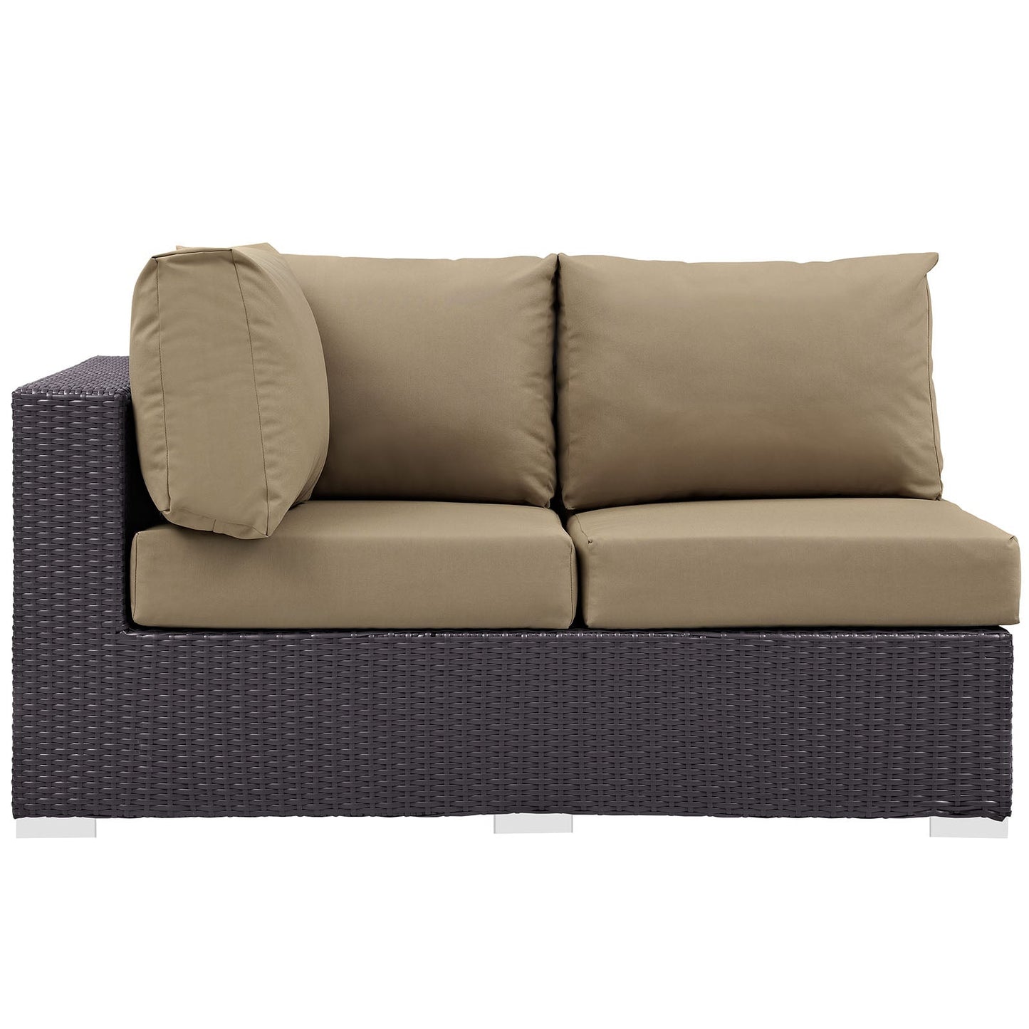 Convene Outdoor Patio Left Arm Loveseat by Modway