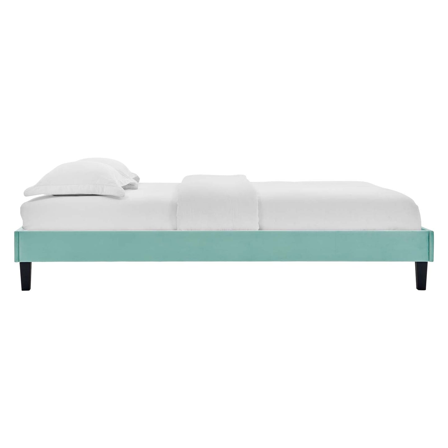 Reign Performance Velvet Full Platform Bed Frame by Modway