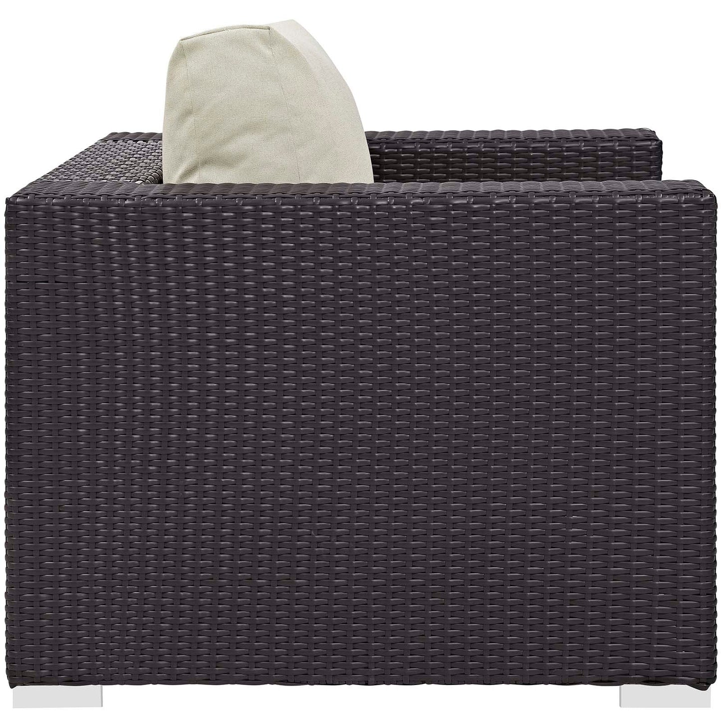 Convene 4 Piece Set Outdoor Patio with Fire Pit by Modway