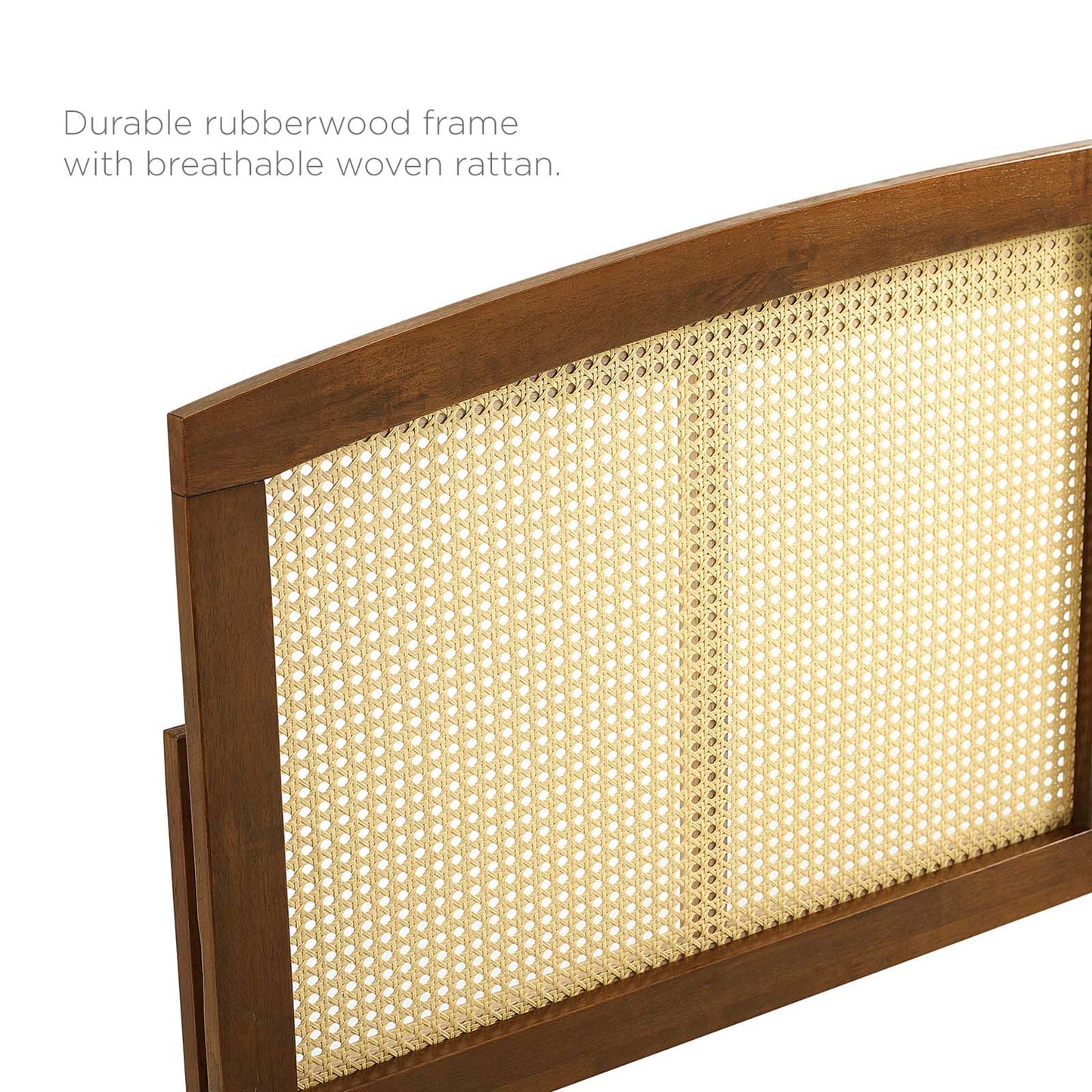 Halcyon Cane King Headboard by Modway