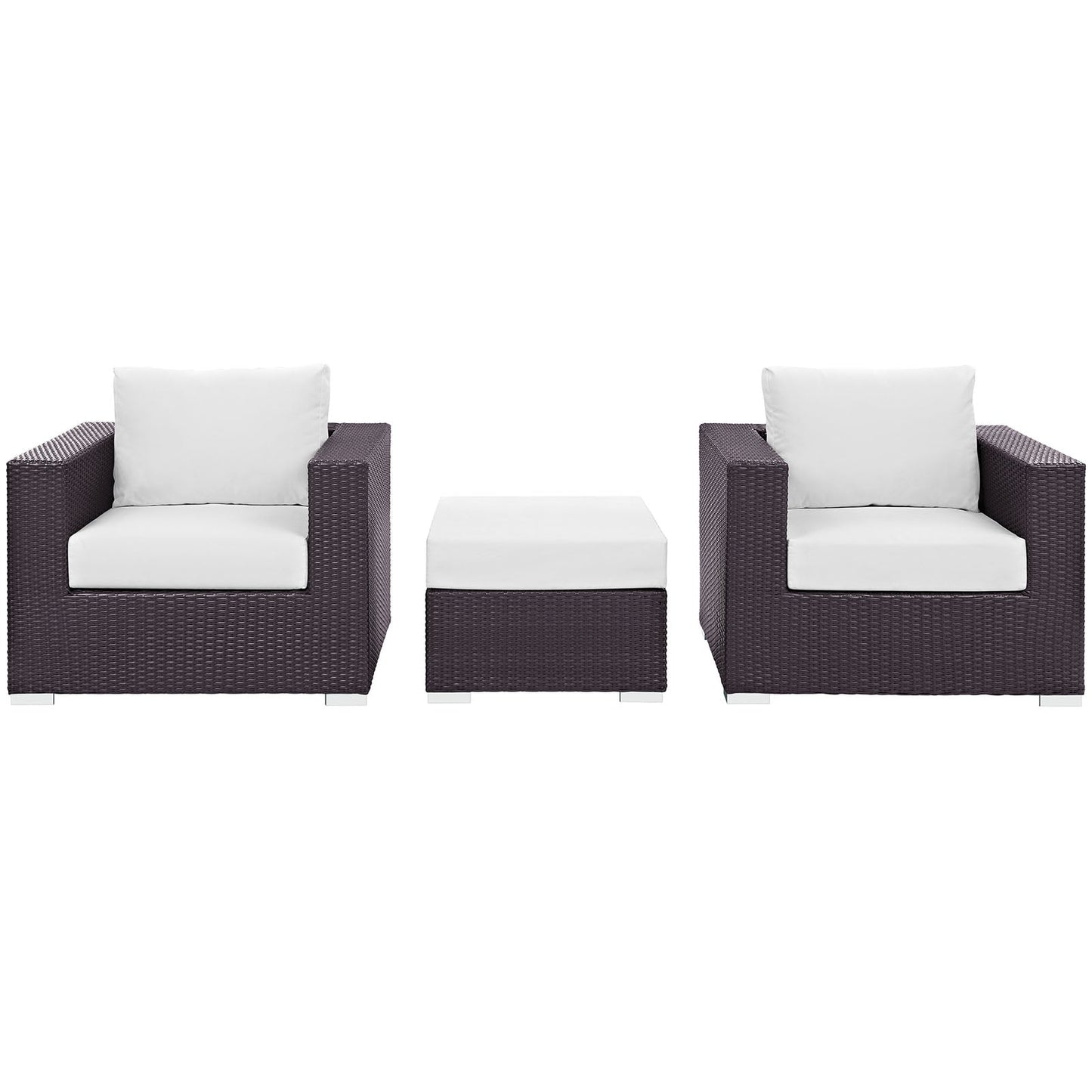 Convene 3 Piece Outdoor Patio Sofa Set by Modway