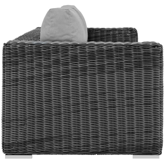 Summon Outdoor Patio Sunbrella¨ Sofa by Modway
