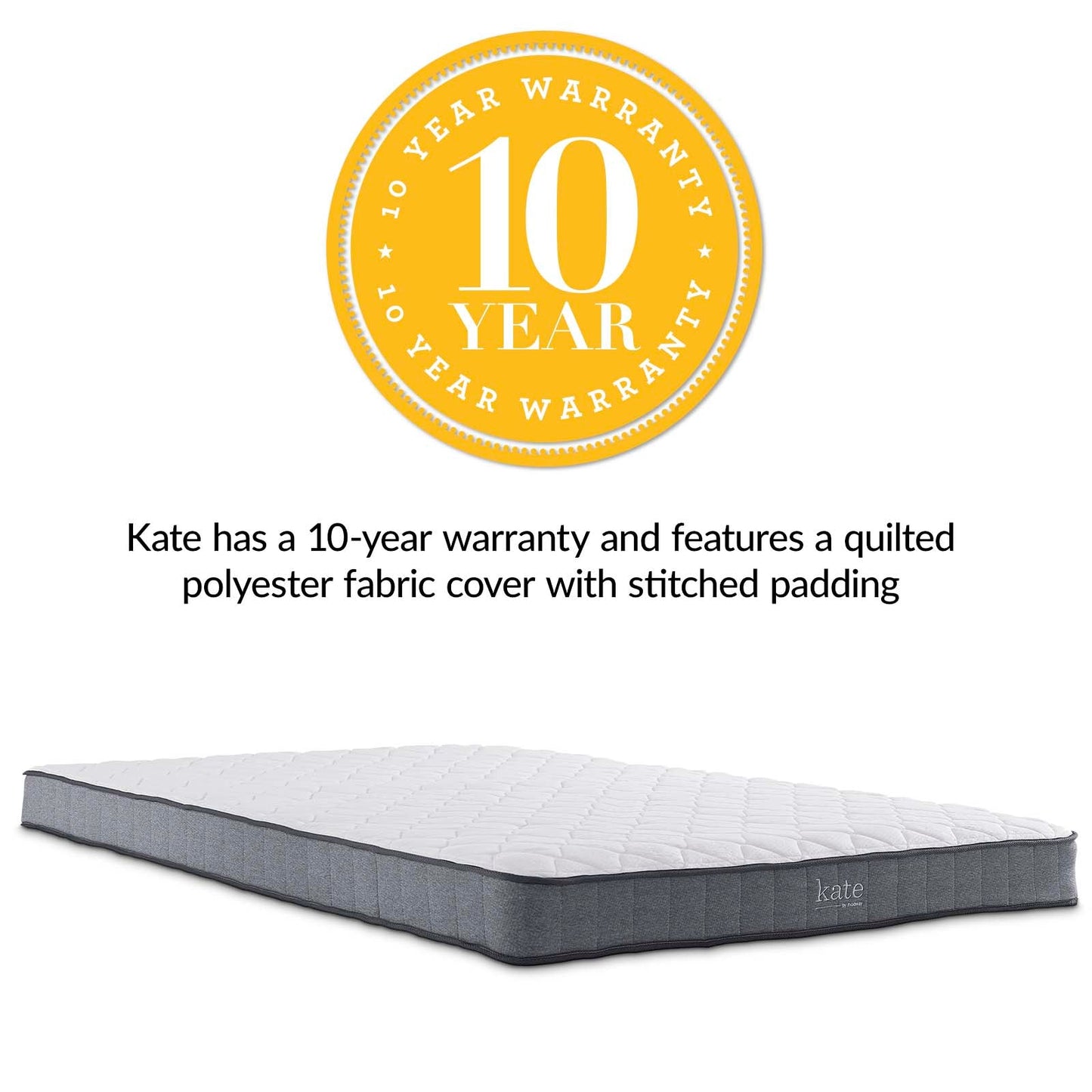Kate 6" King Mattress by Modway