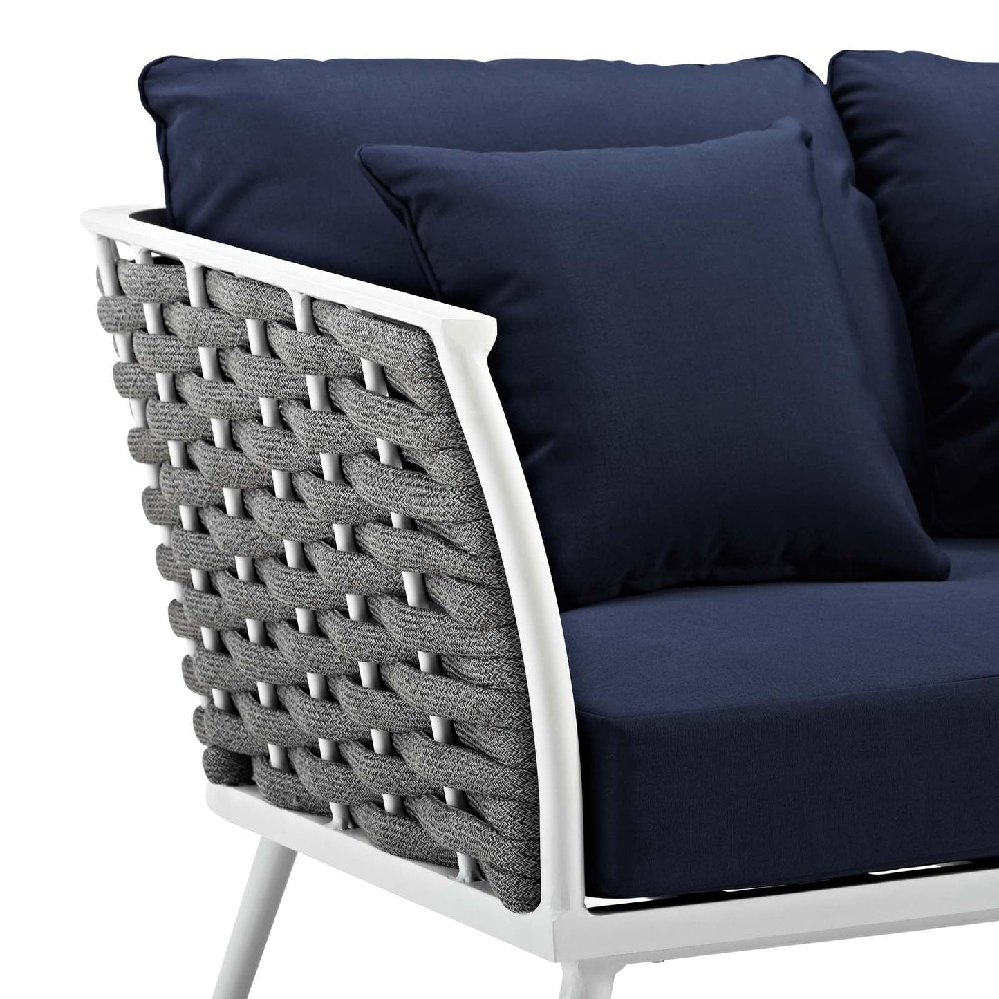 Stance Outdoor Patio Aluminum Sofa by Modway