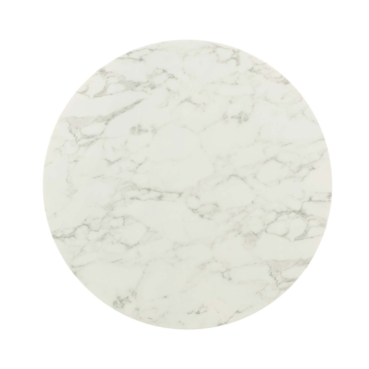 Lippa 40" Round Faux Marble Dining Table by Modway