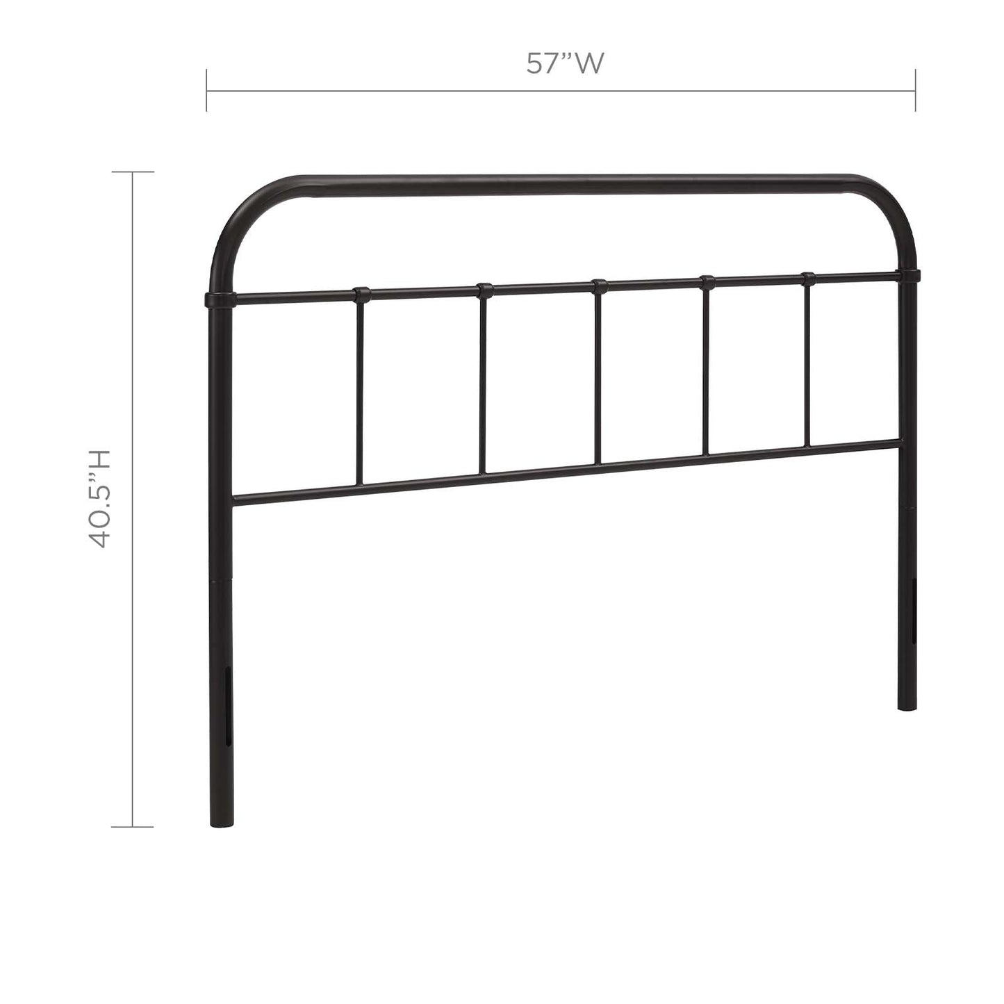 Serena Full Steel Headboard by Modway