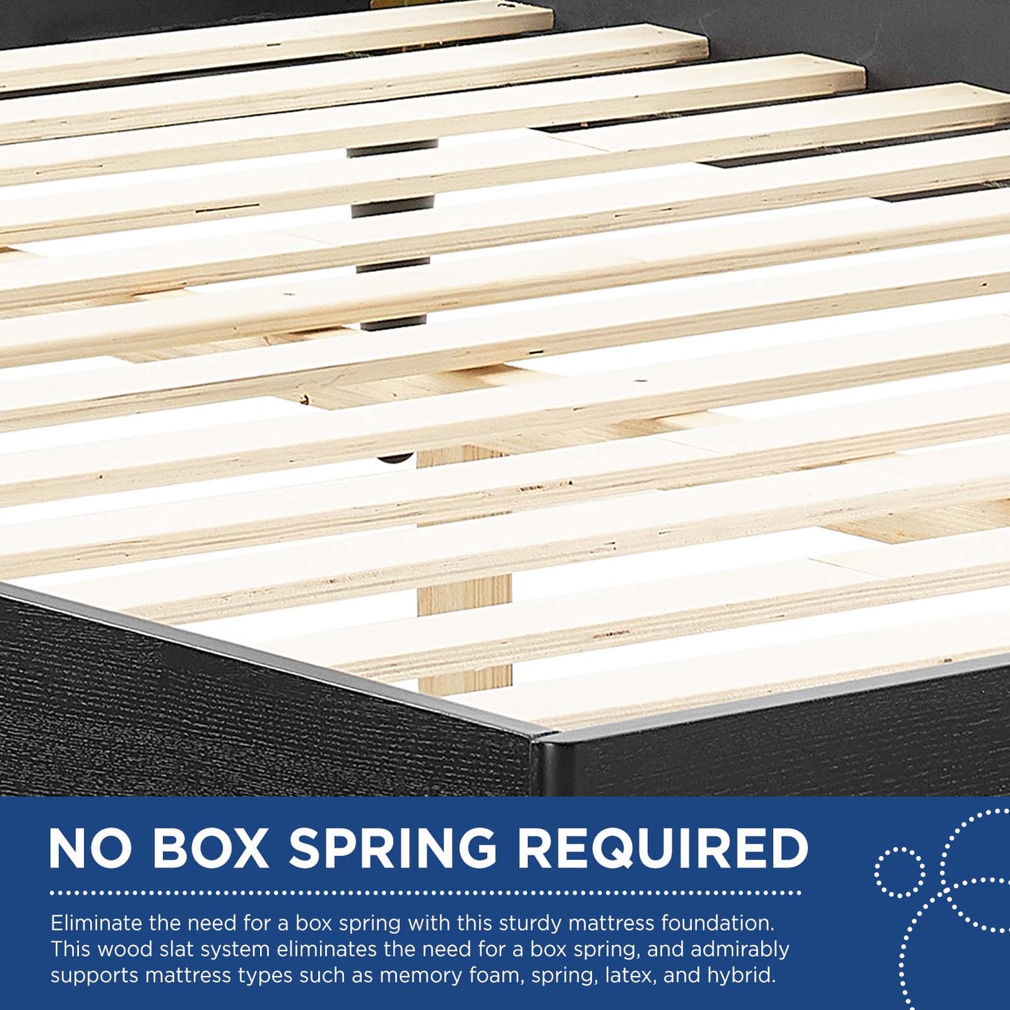 Sierra Cane and Wood King Platform Bed With Splayed Legs by Modway