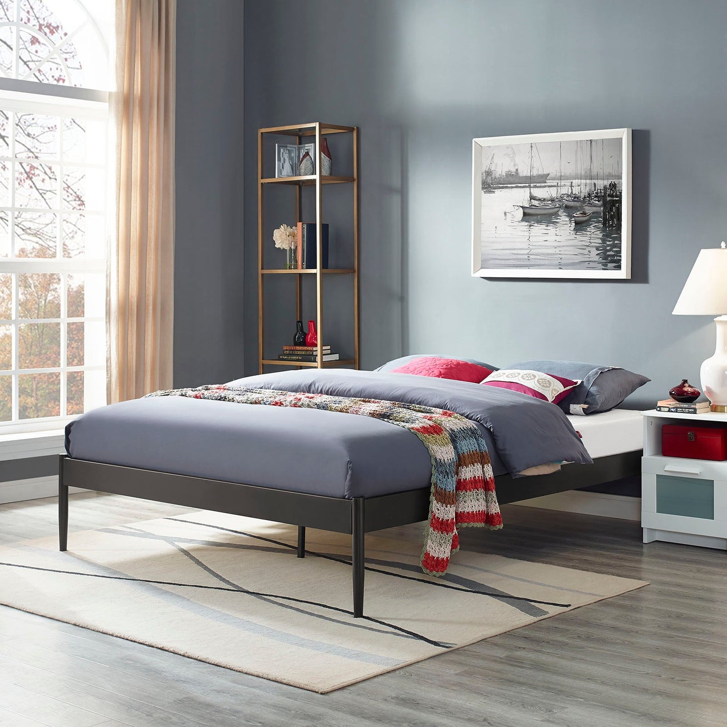 Elsie Queen Bed Frame by Modway