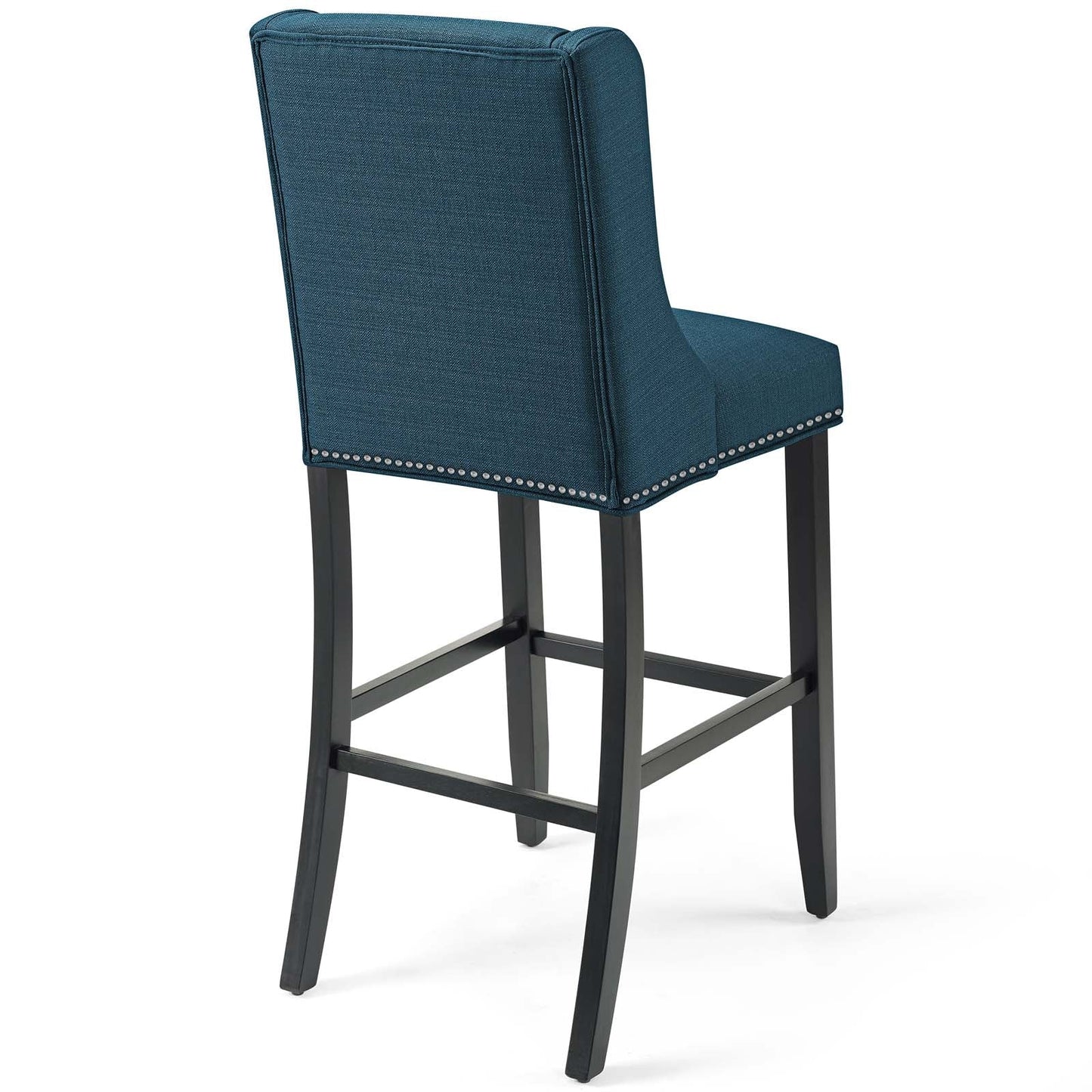 Baron Upholstered Fabric Bar Stool Set of 2 by Modway