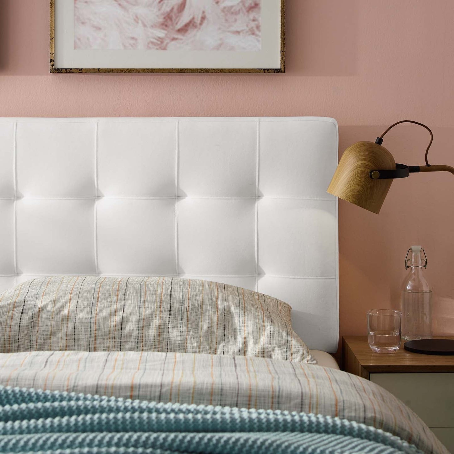 Lily Biscuit Tufted Performance Velvet Queen Headboard by Modway