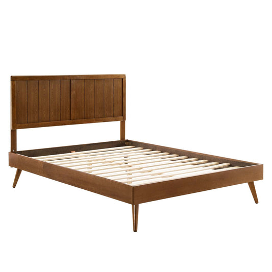 Alana Wood Full Platform Bed With Splayed Legs by Modway