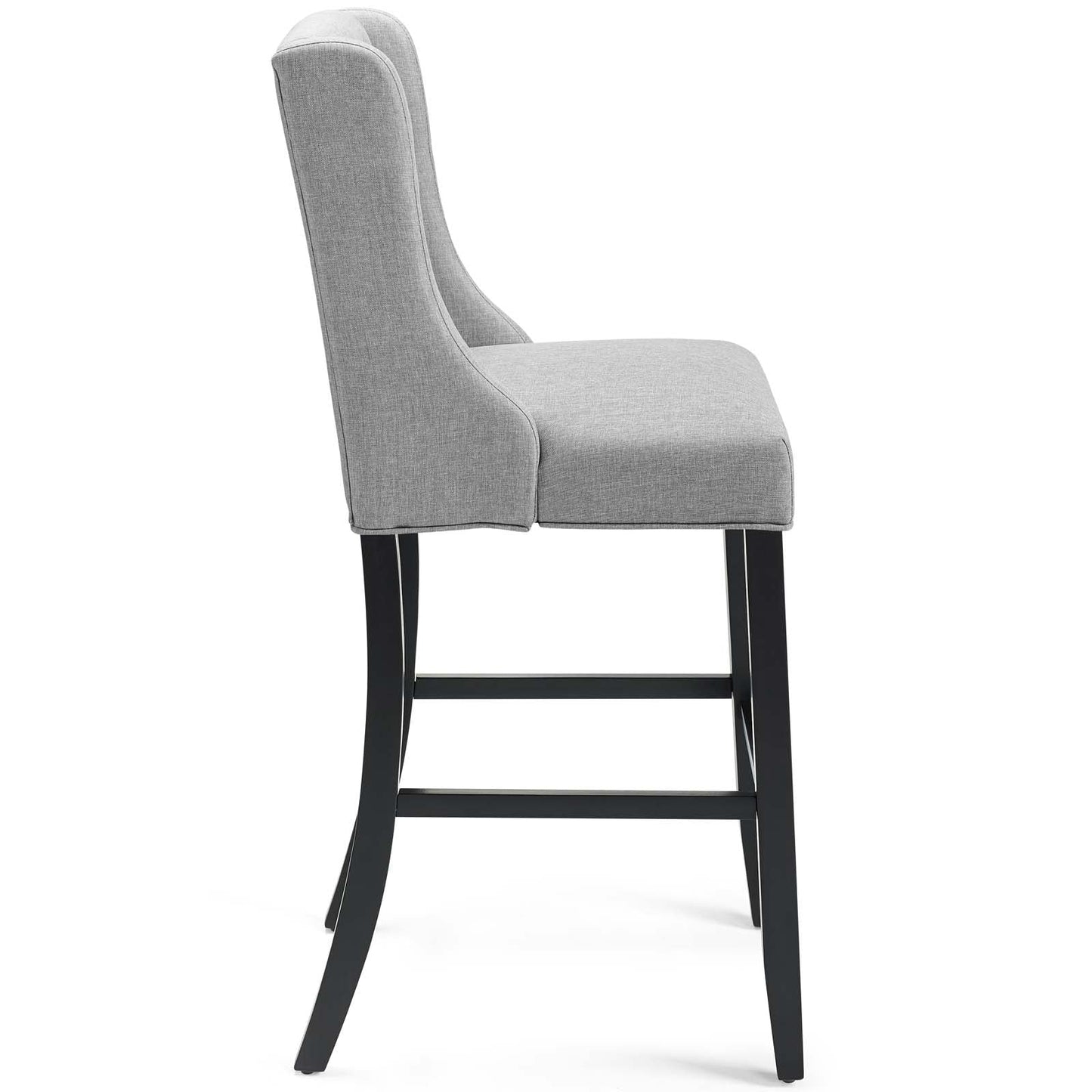 Baronet Upholstered Fabric Bar Stool Set of 2 by Modway