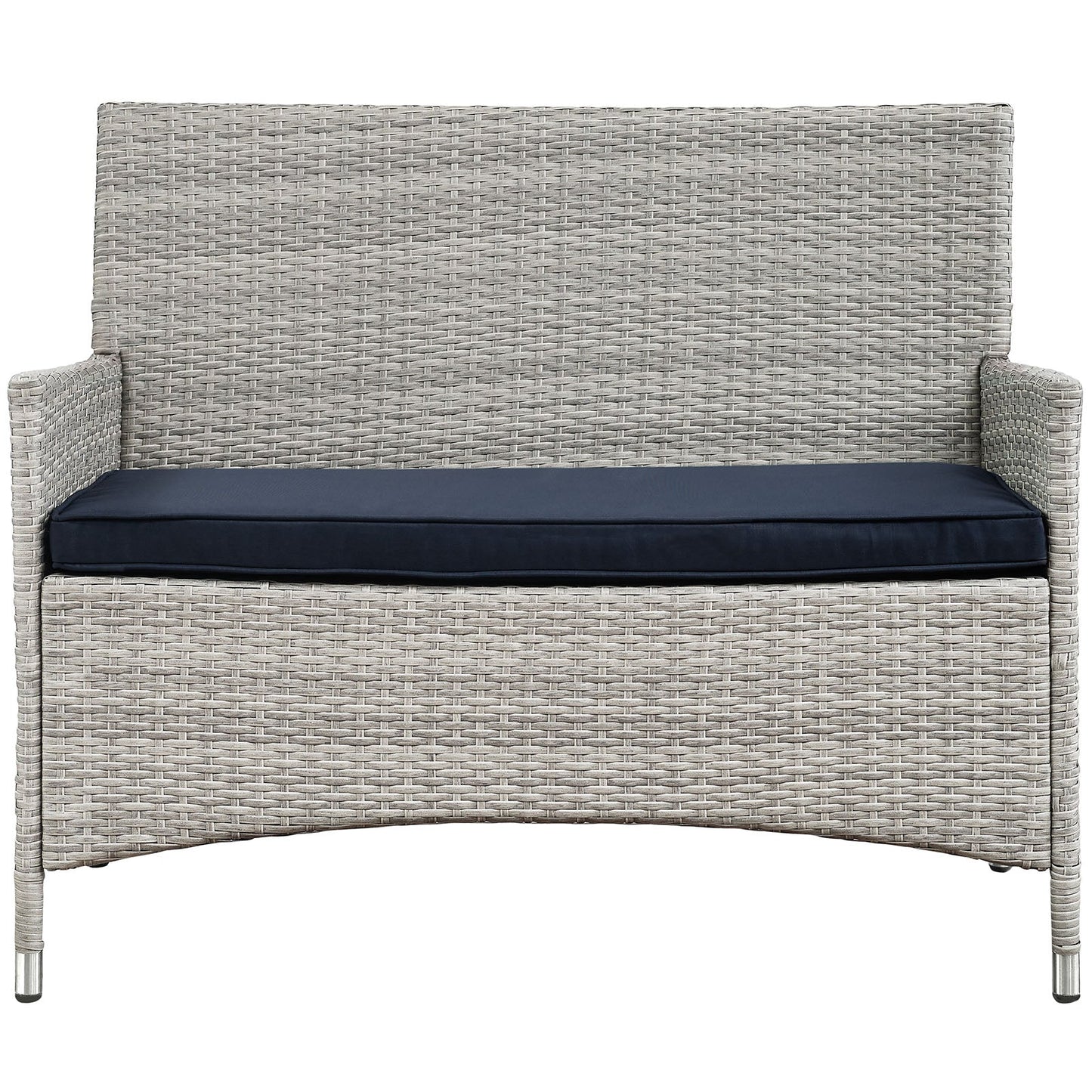 Bridge 4 Piece Outdoor Patio Patio Conversation Set by Modway
