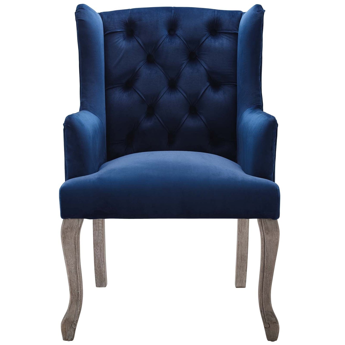 Realm French Vintage Dining Performance Velvet Armchair by Modway