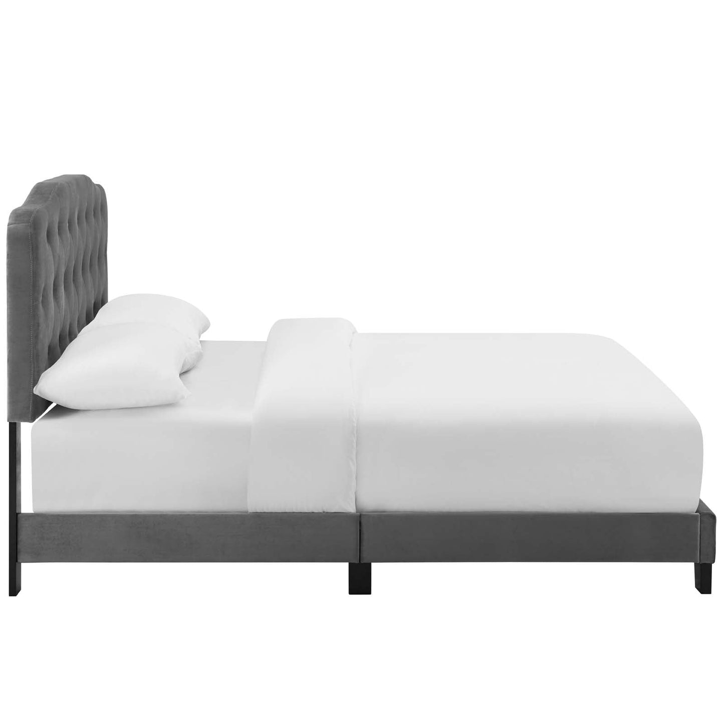 Amelia Performance Velvet Queen Bed by Modway