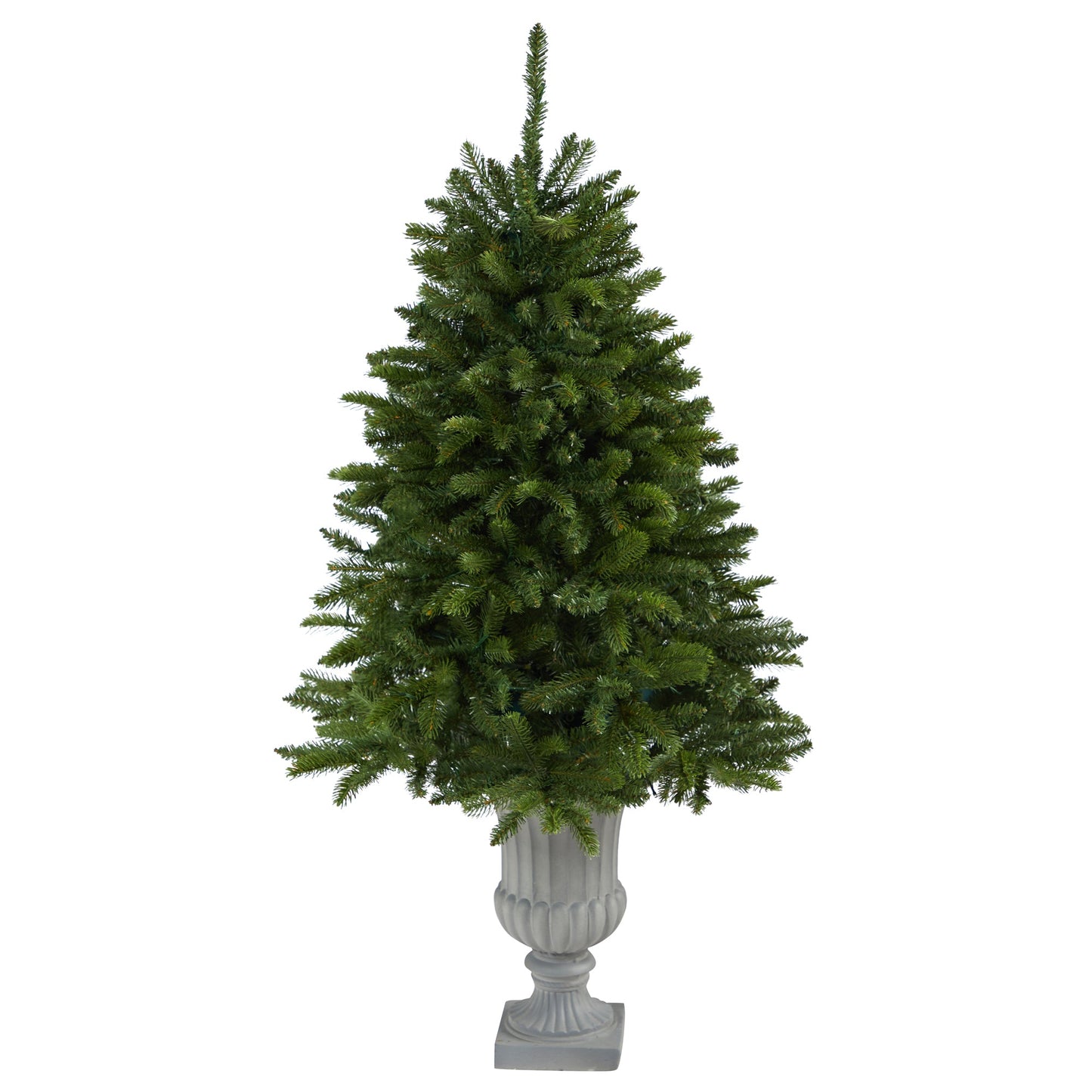 4.5' Sierra Spruce 'Natural Look' Artificial Christmas Tree w/ 150 Clear LED