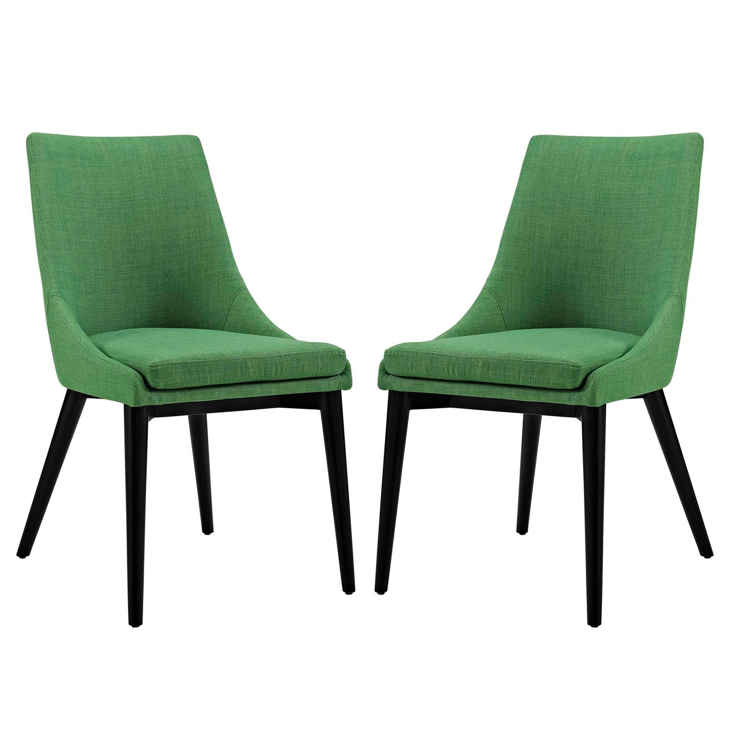 Viscount Fabric Dining Side Chair Set of 2 by Modway